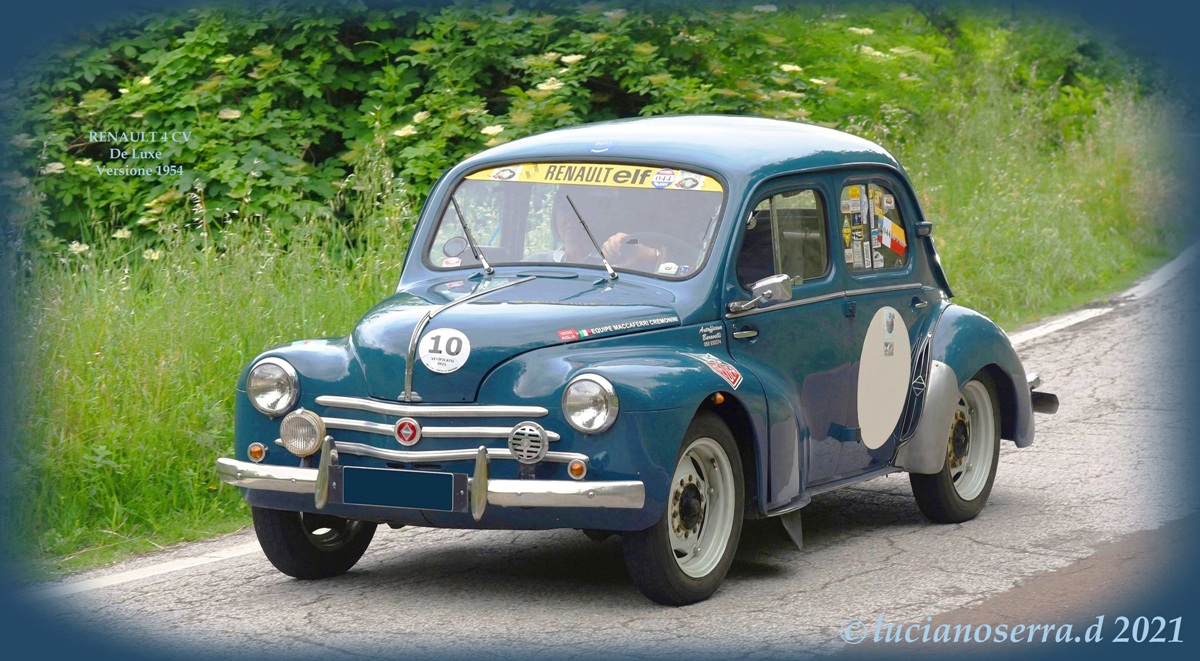 Renault 4 HP De Luxe Version 1954