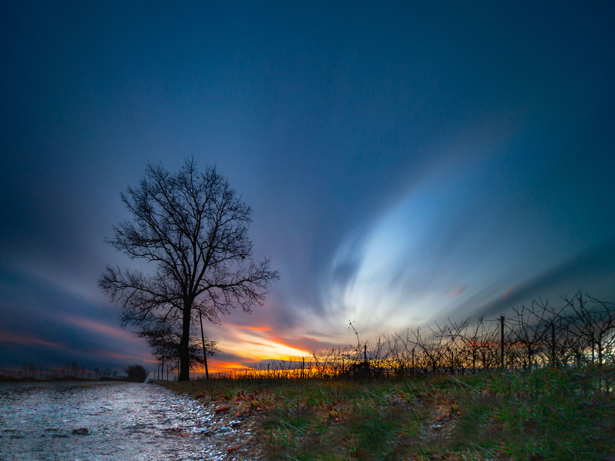 tra la bicicletta e un neutral density
