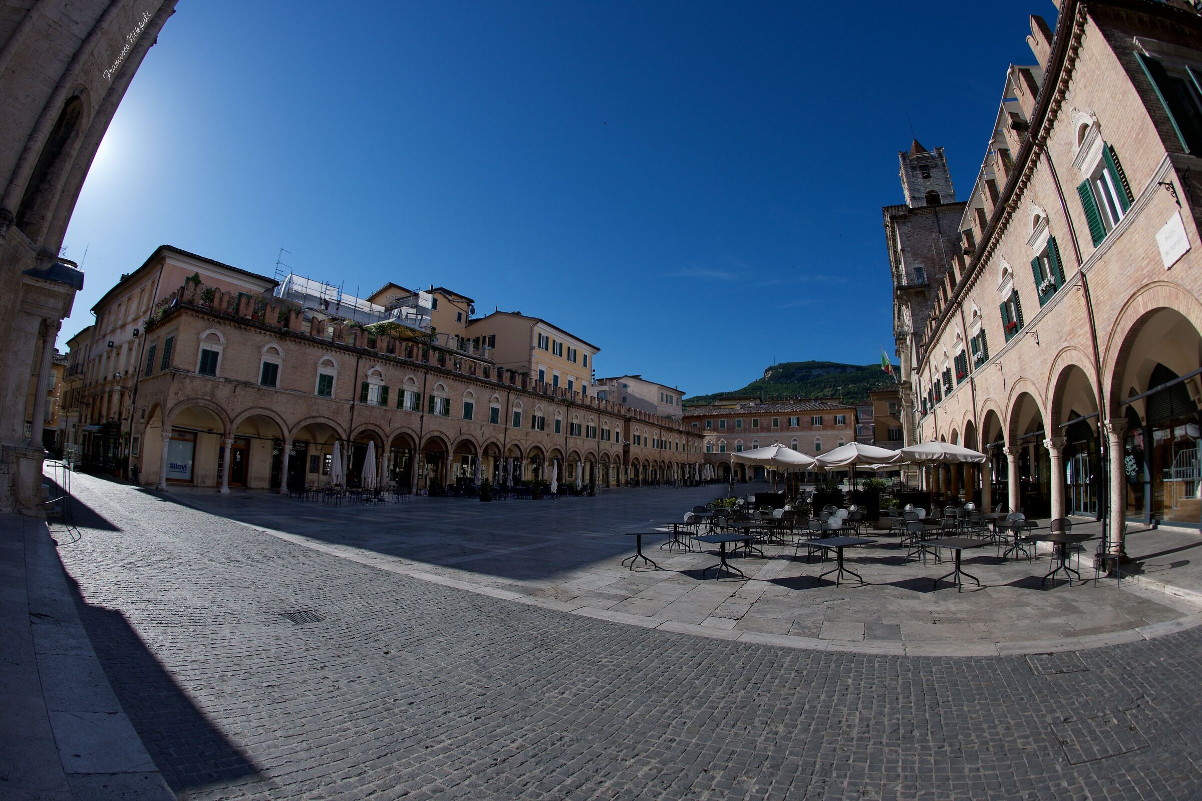 Piazza del Popolo of Ascoli Piceno