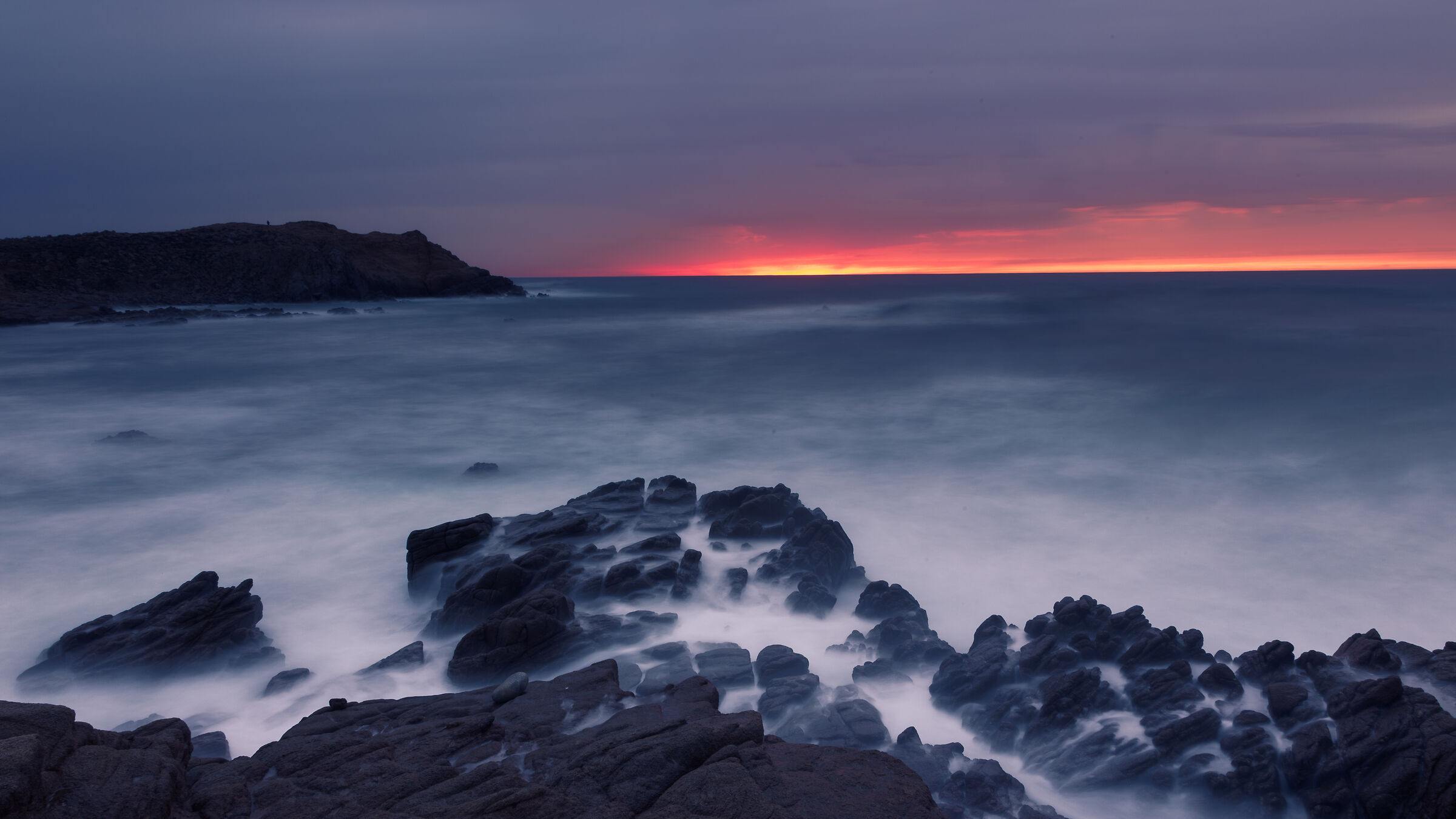 Tramonto a Capo Pecora