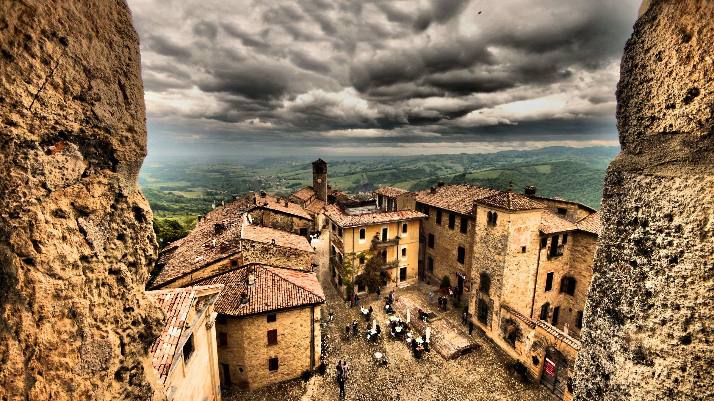 View from the castle