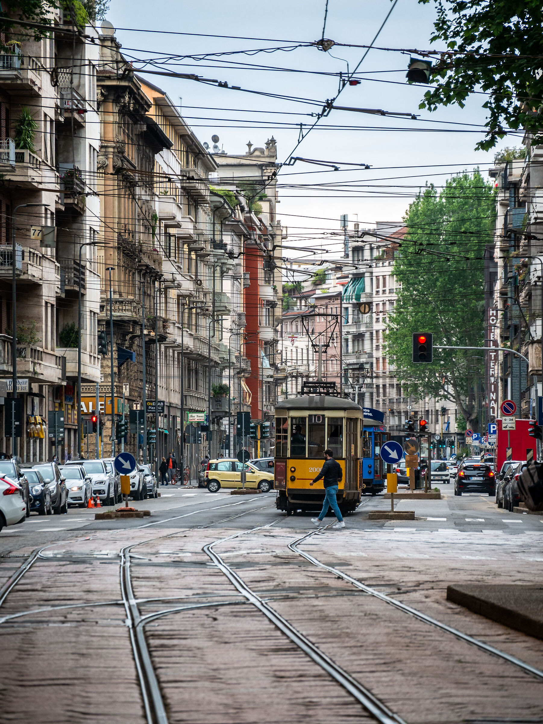 Milan views - Via Fabio Filzi