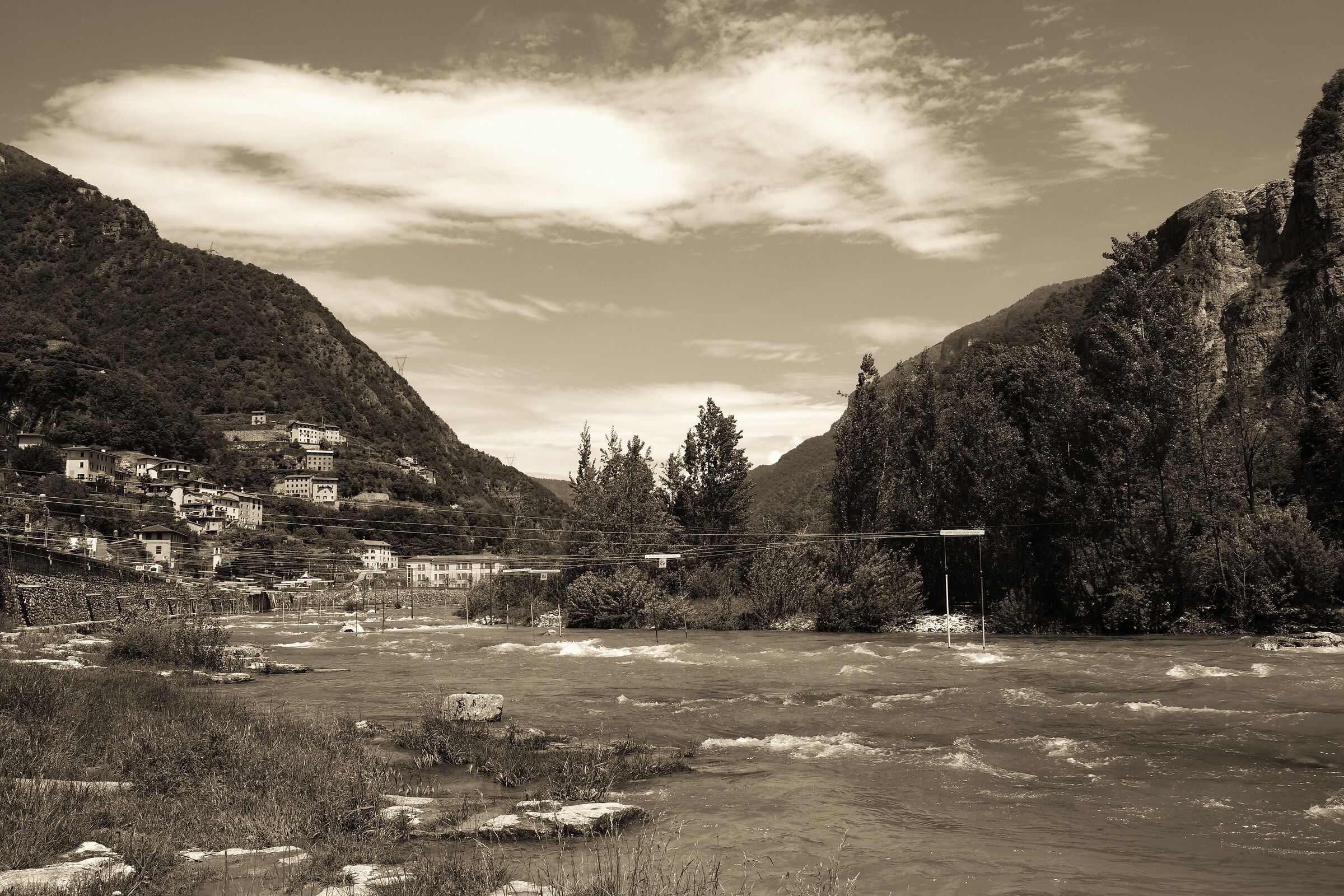 Where water has always flowed, undisturbed and powerful