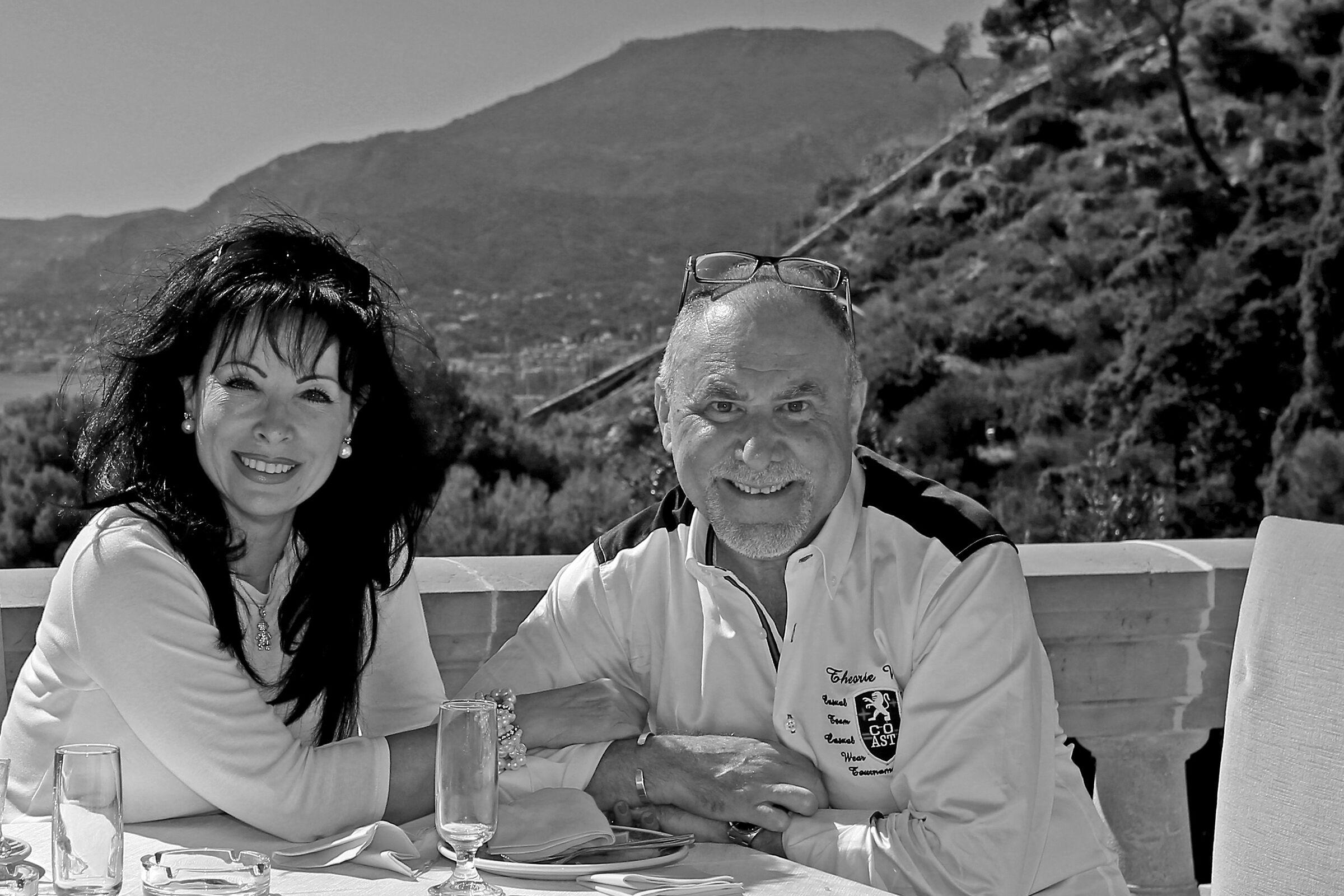 West terrace of Villa Hanbury, summer 2014.