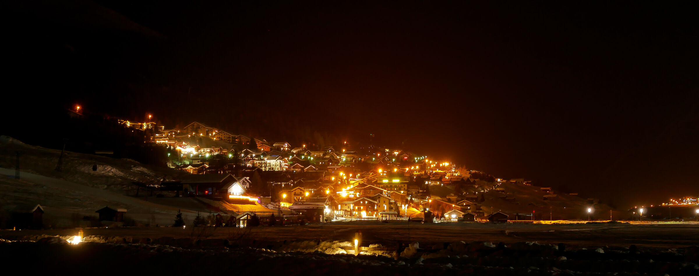 Livigno di notte