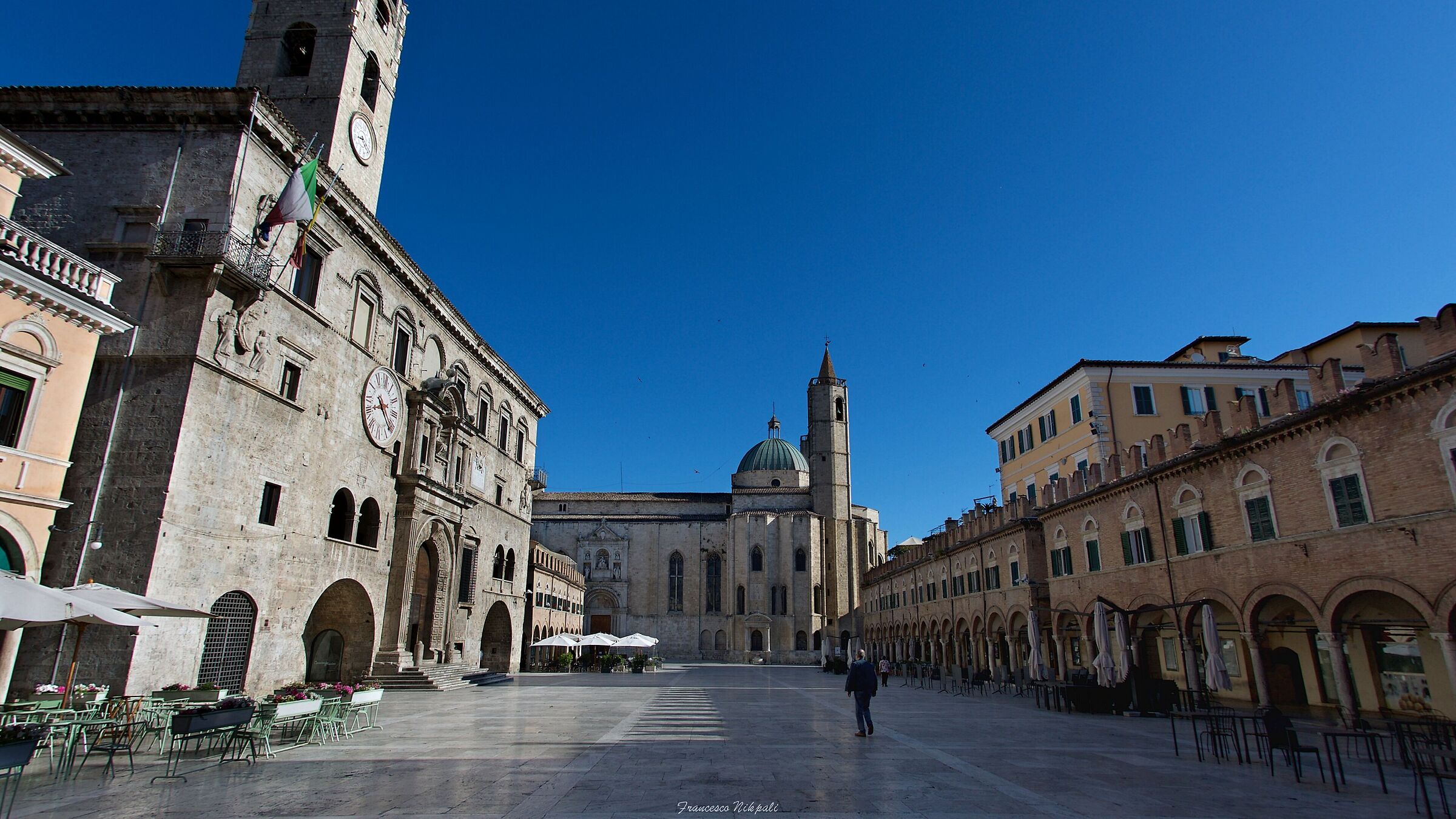 Piazza del Popolo of Ascoli Piceno