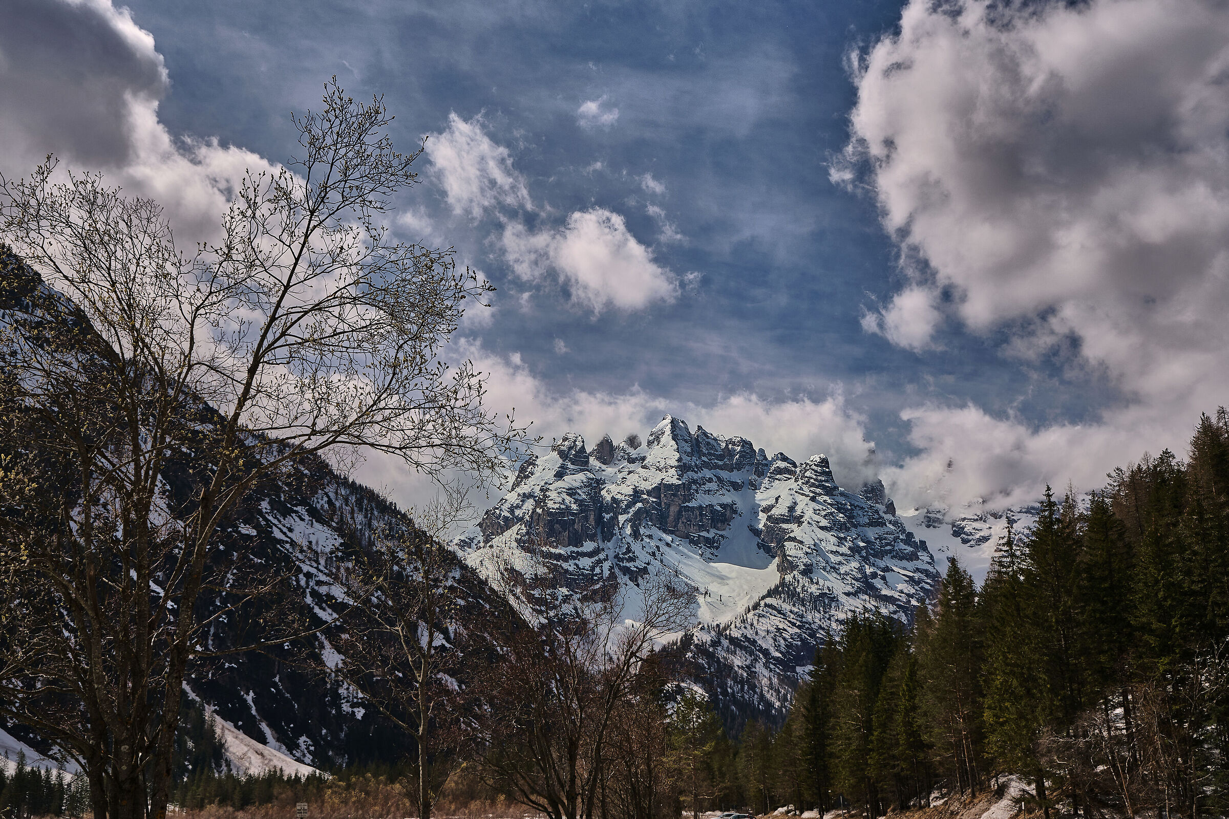 Ancora neve sul Cristallo