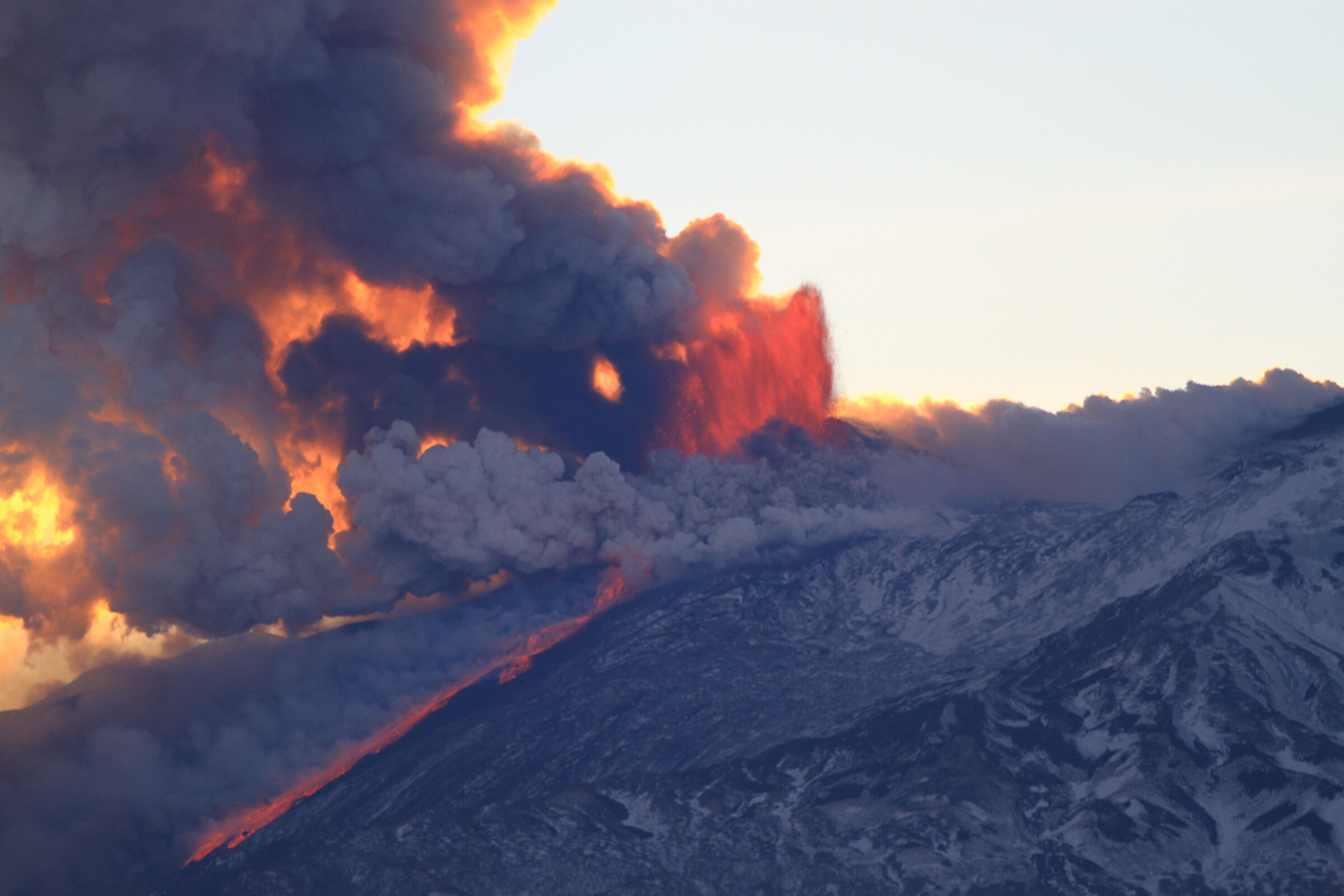 Etna eruzione