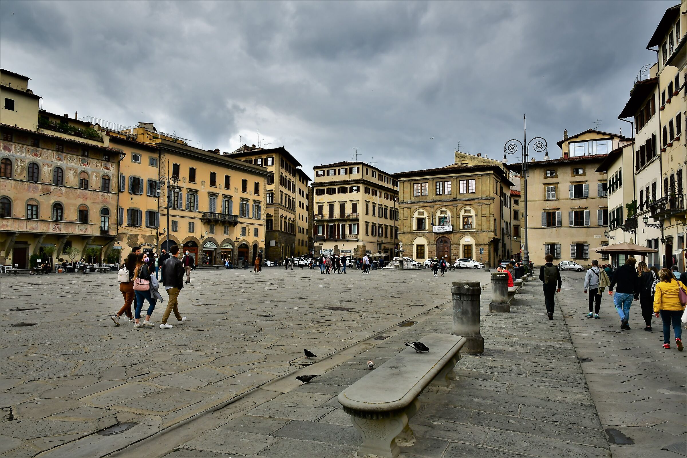the usual, but always valid, piazza santa croce.