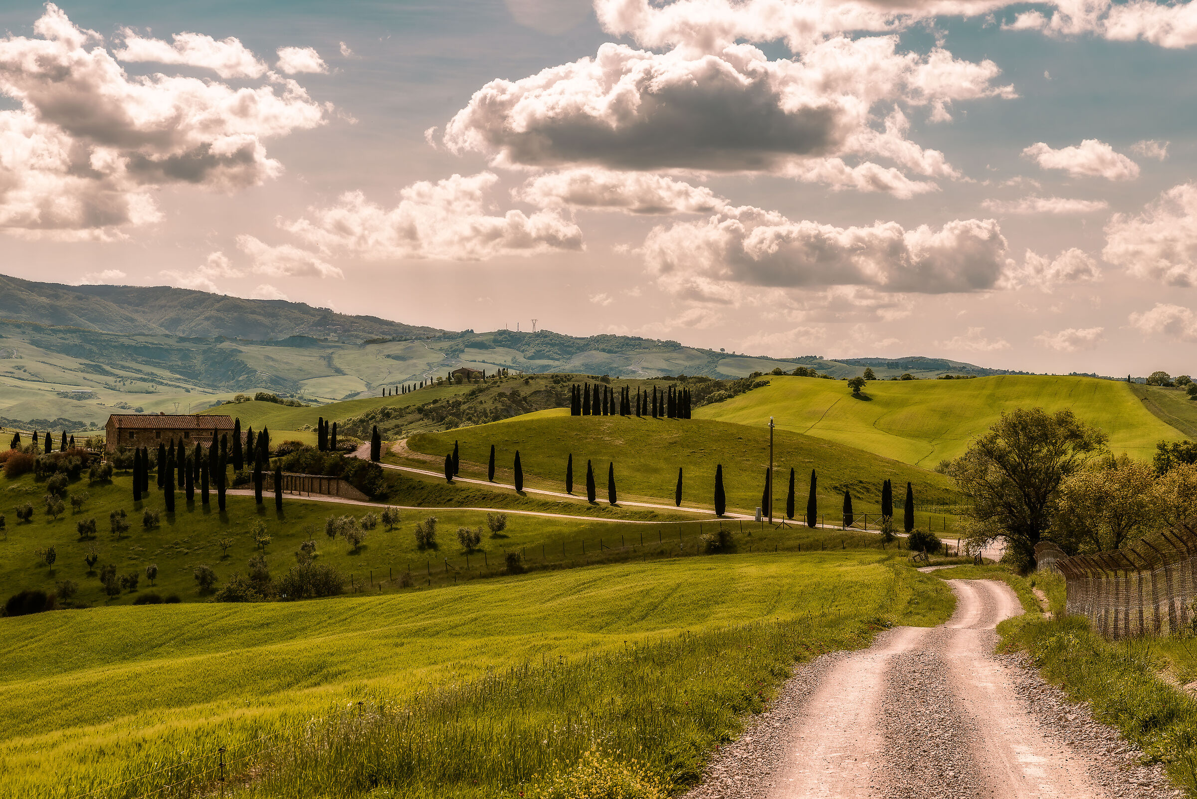 val d'orcia sud pomeridiano dalle sorgenti