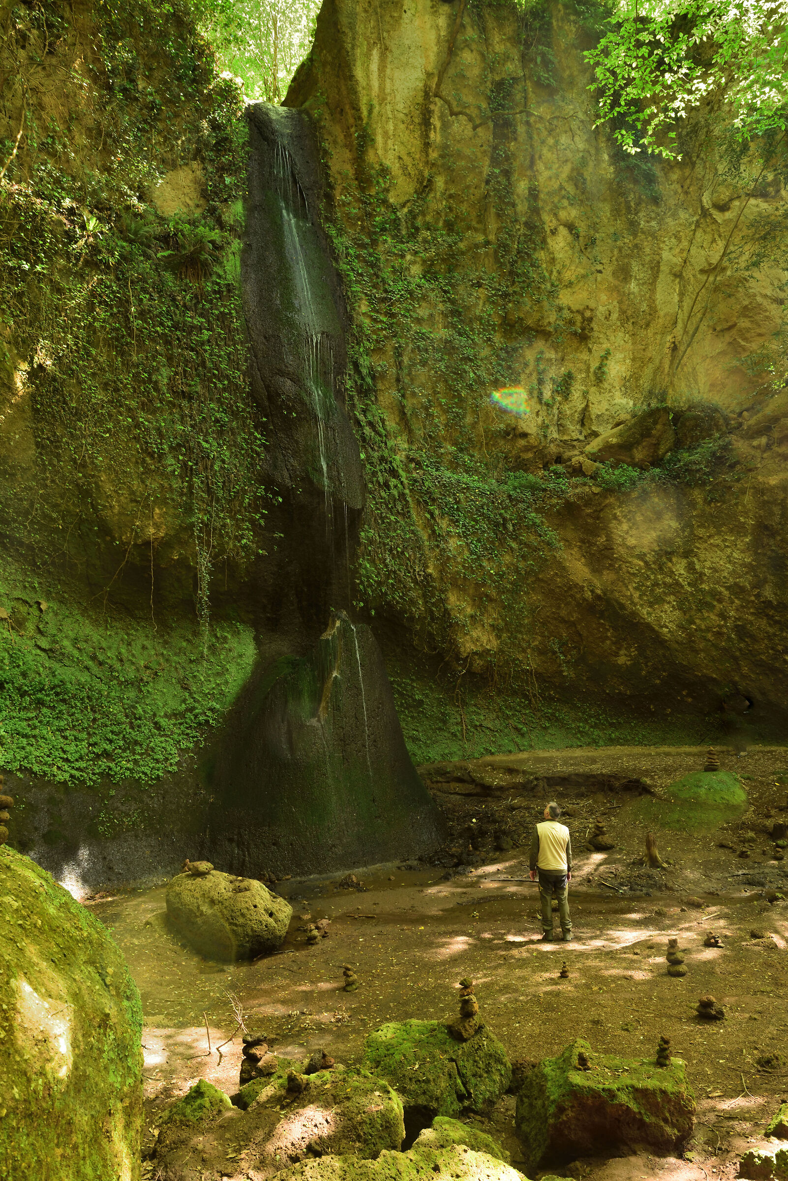 cascata delle eremo di porto conte