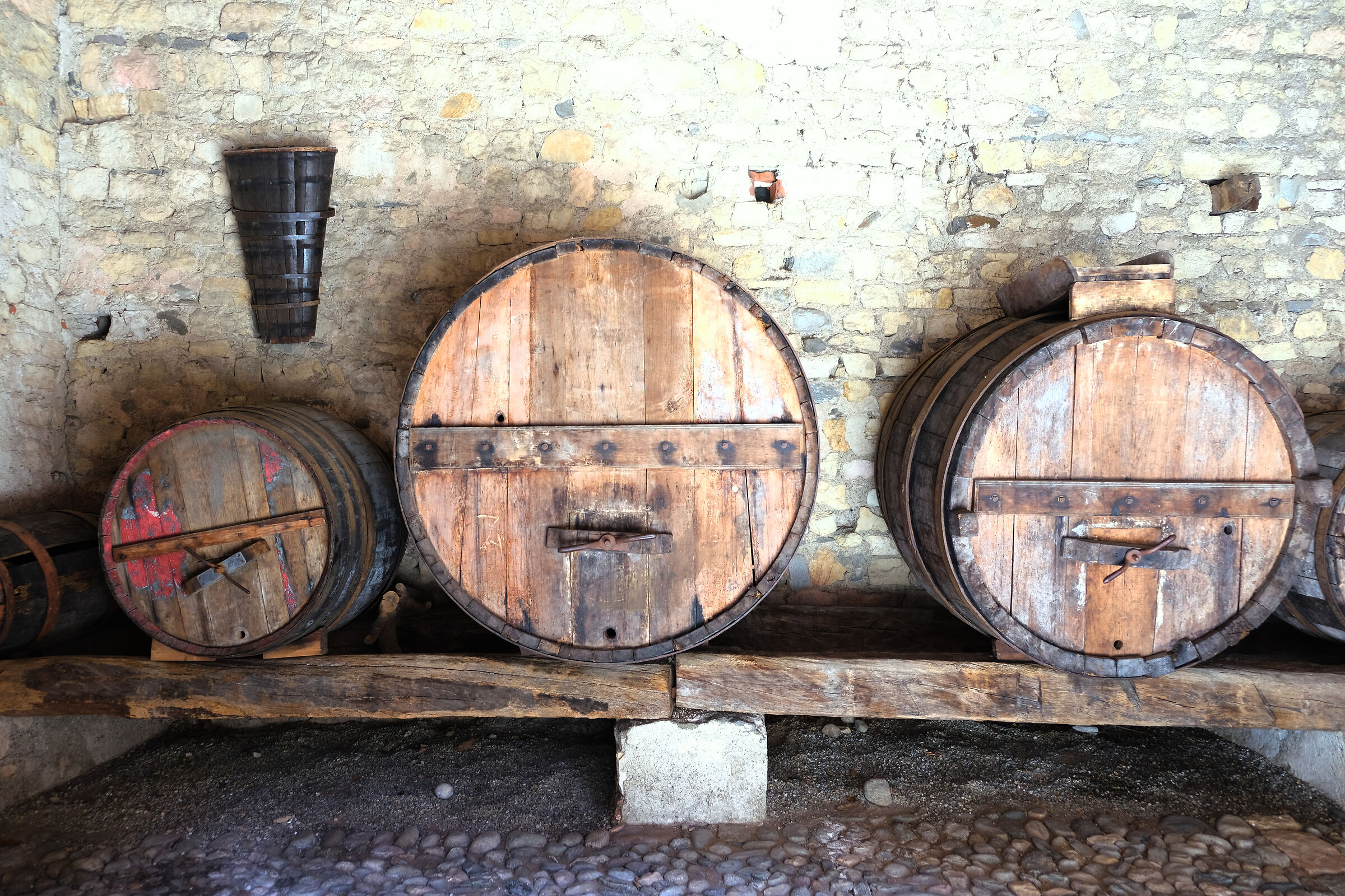 In the small barrel...