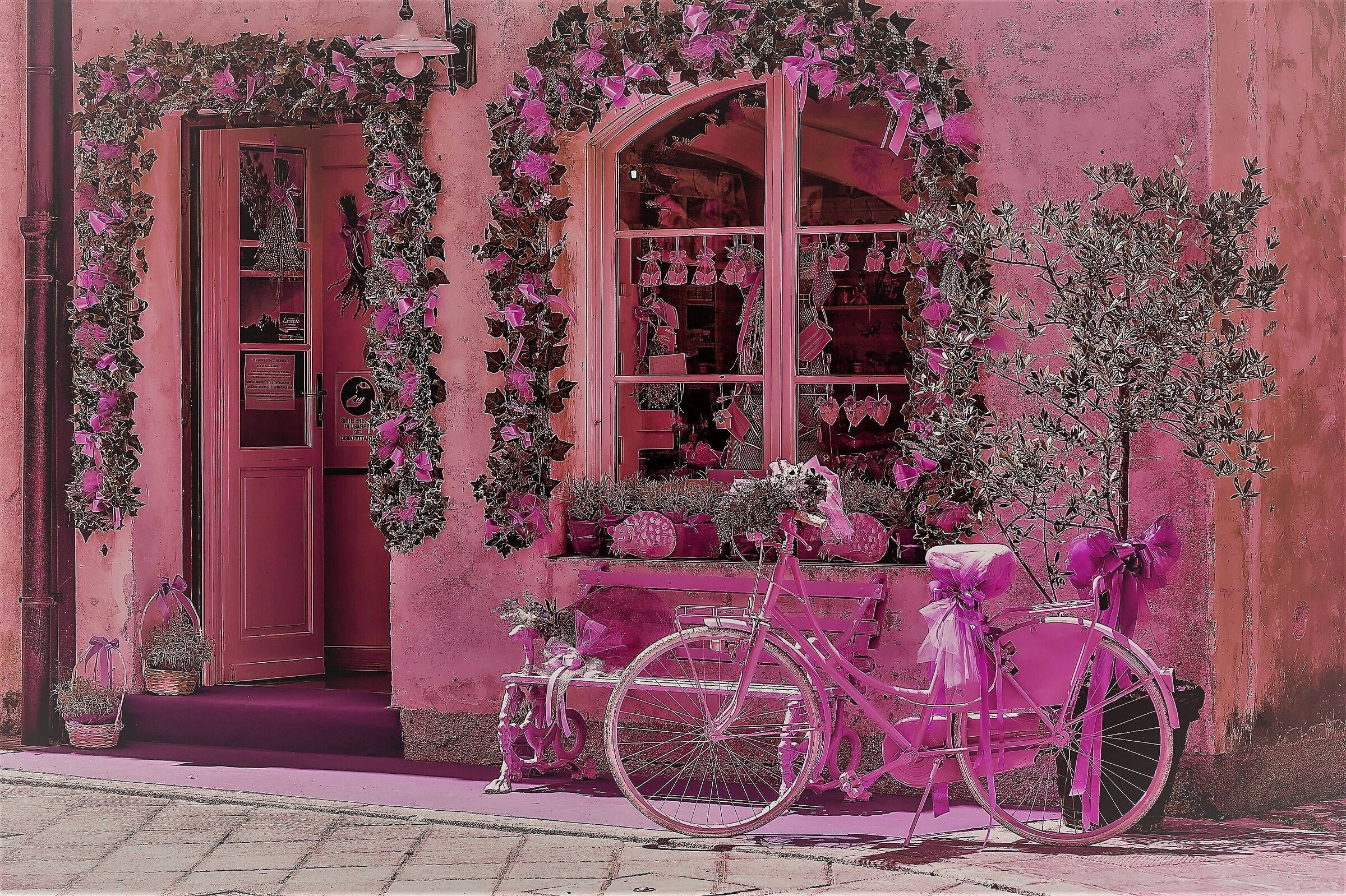 Pink shop