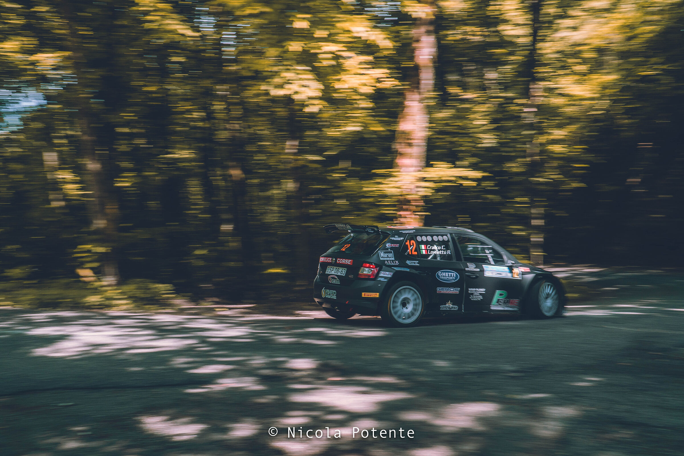 Skoda Fabia r5 - panning