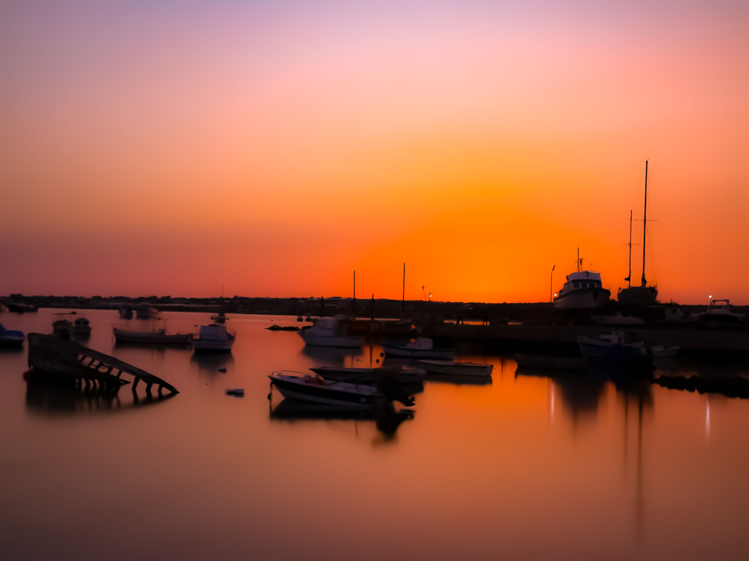 Il calore del tramonto