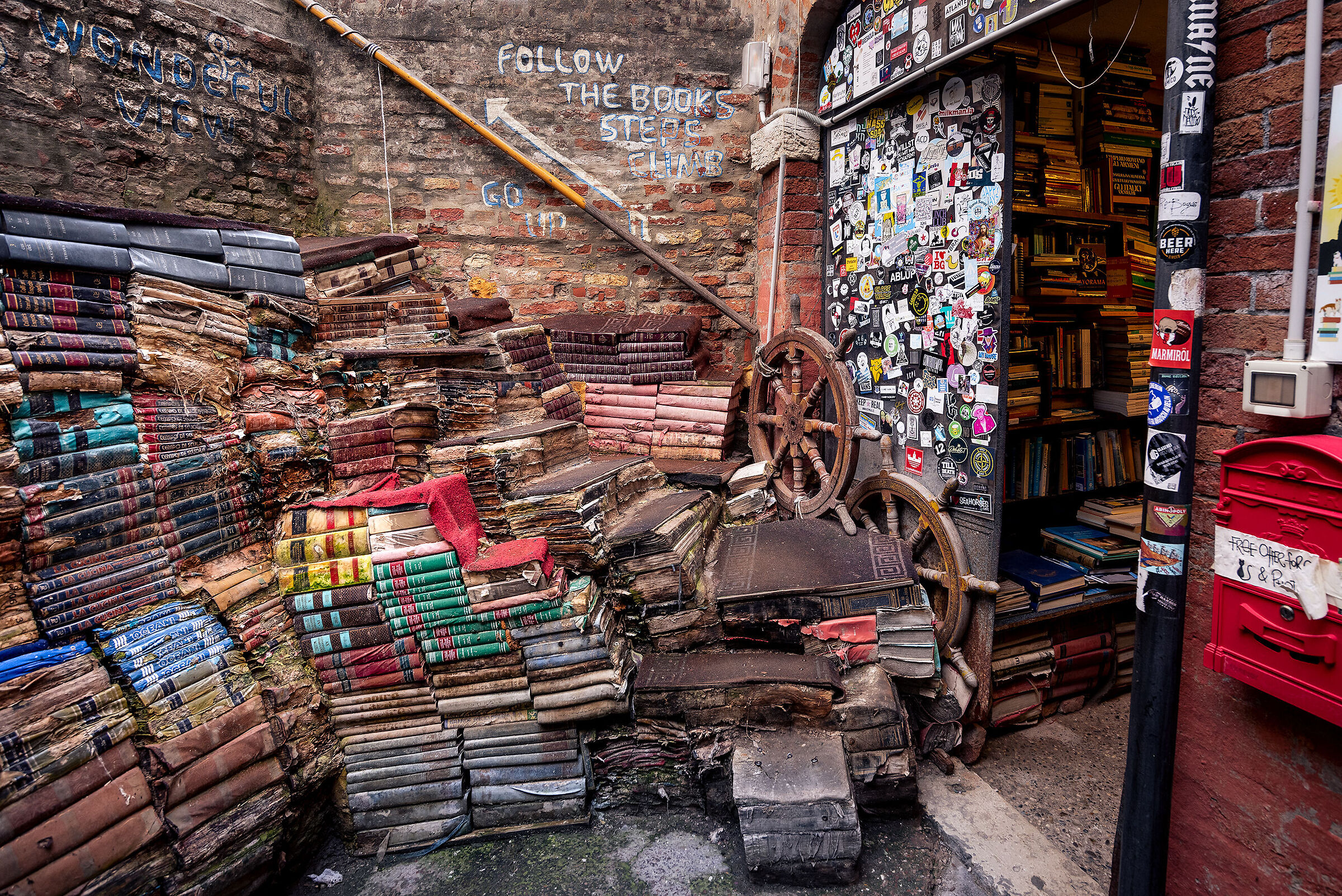 Libreria dell'acqua alta - Venezia