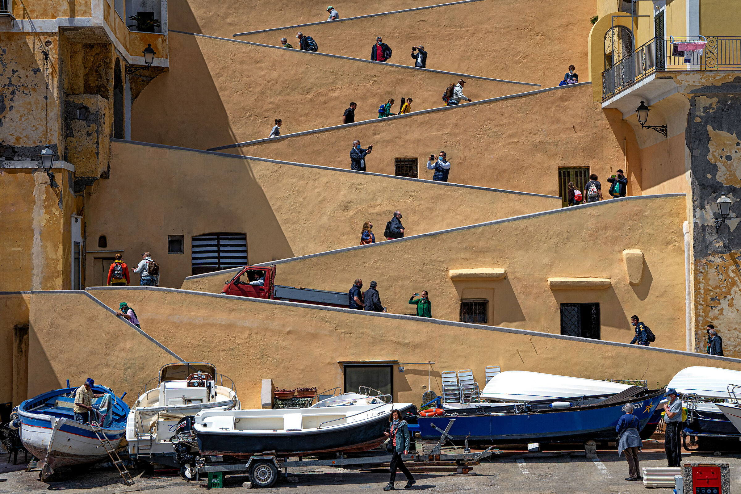 Ventotene - ramps