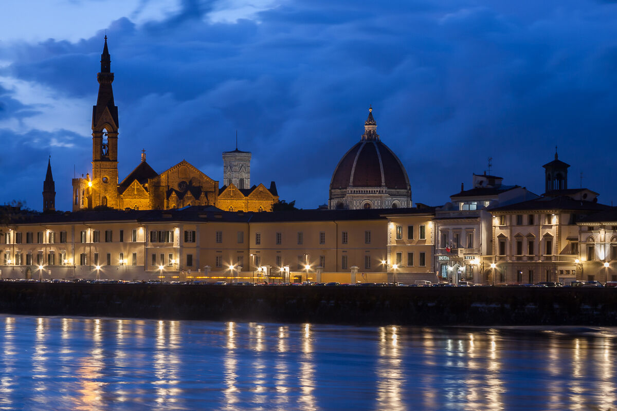 In blue painted blue ...