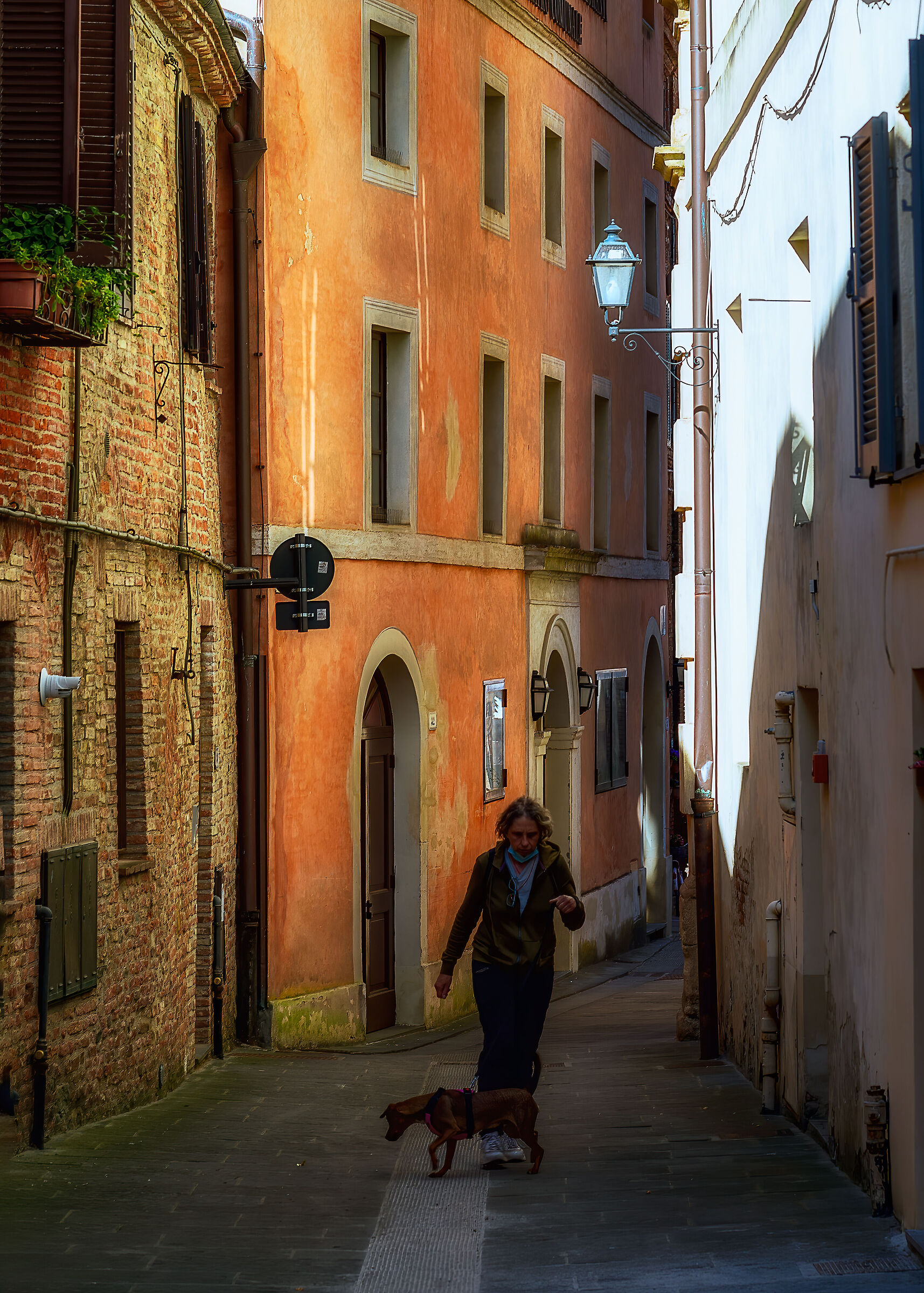 city of the parish church, the street of the theater