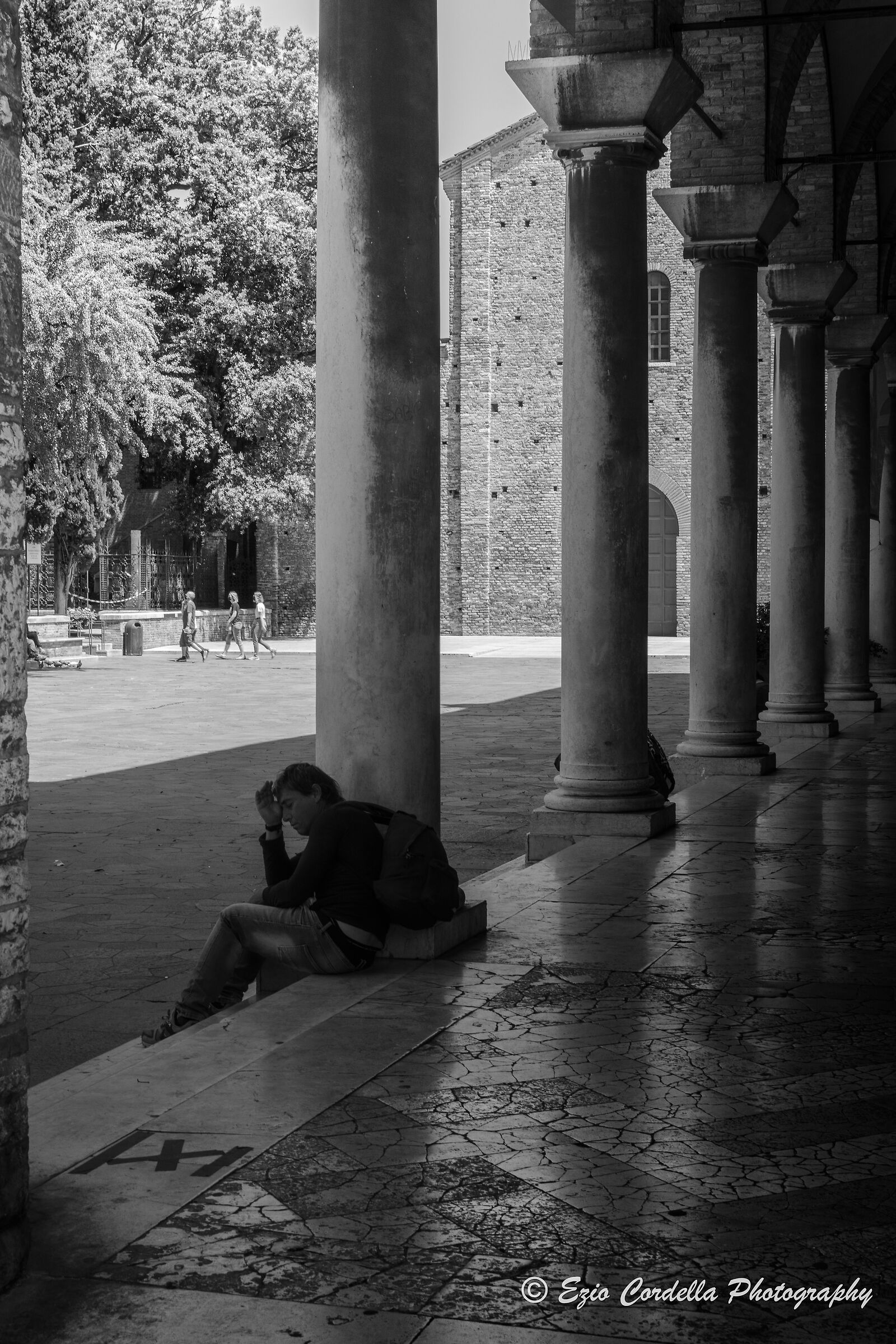 Post lunch in the square