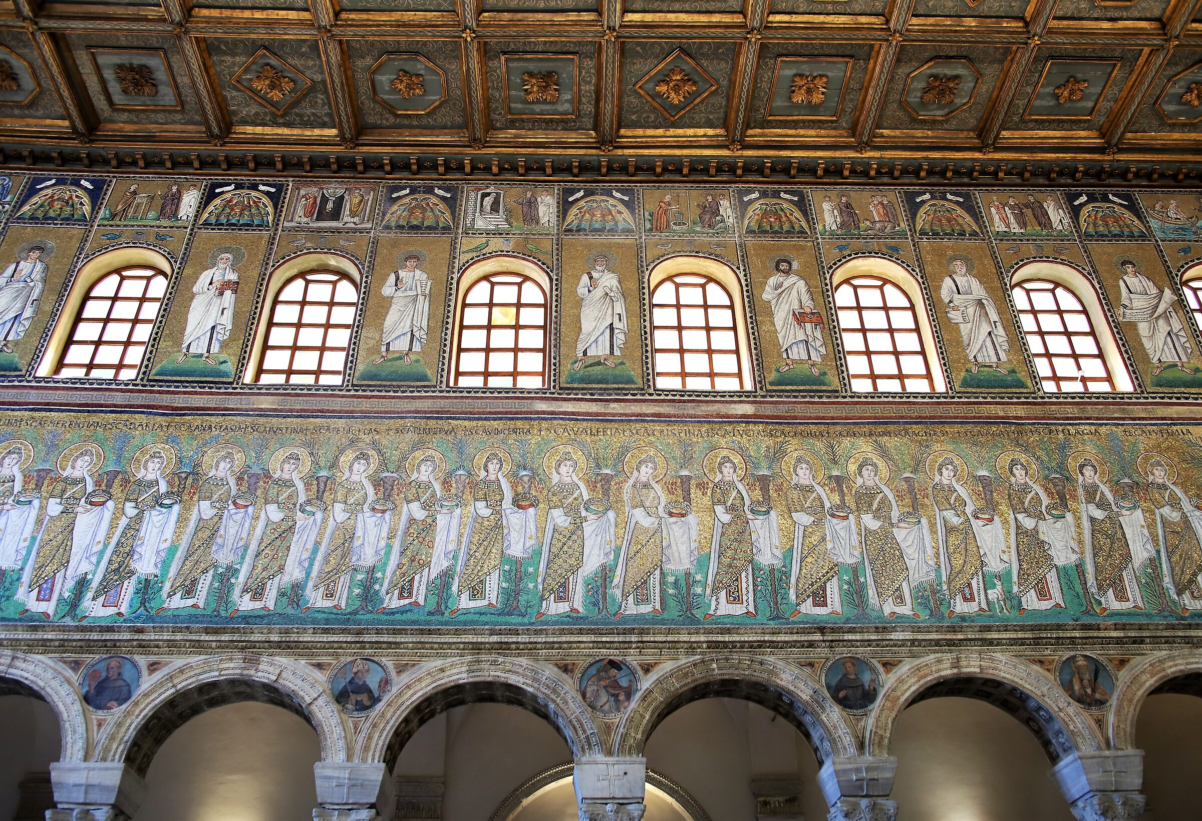 La Teoria dei Martiri e delle Vergini (dettaglio)