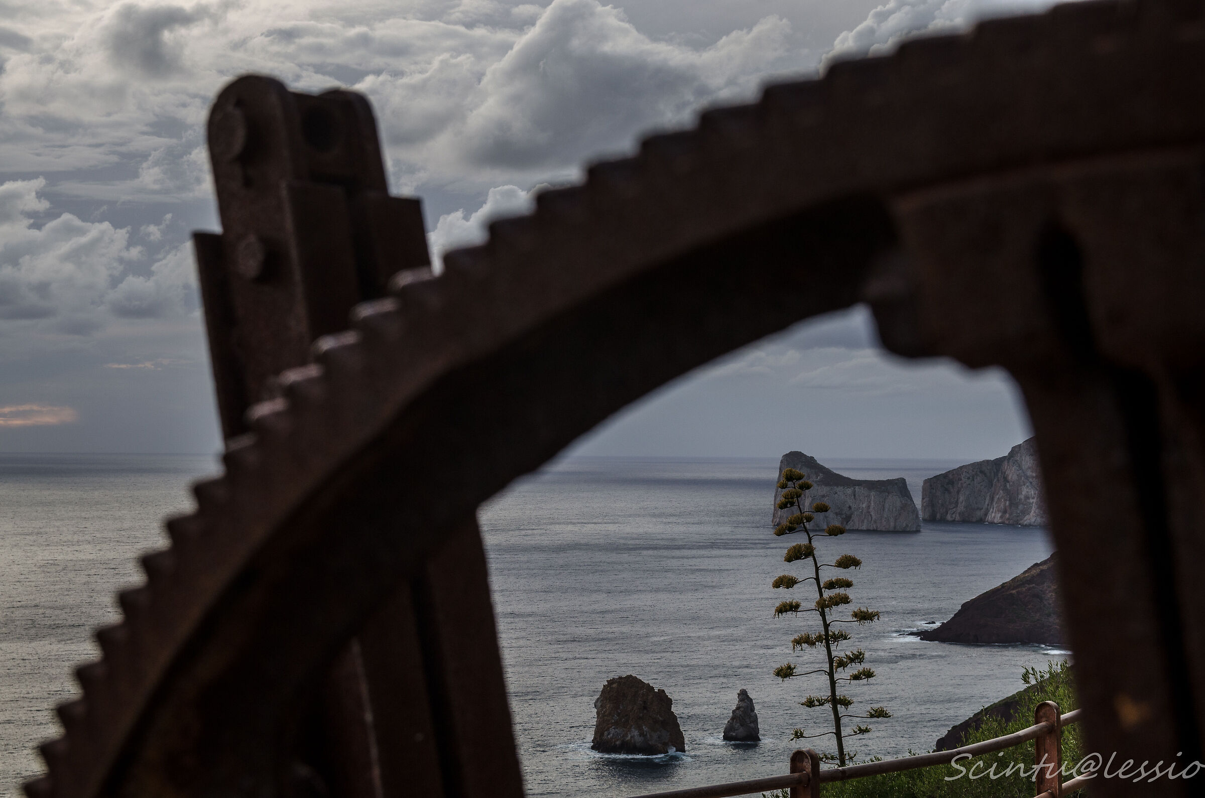 L'antica ruota della laveria di Nebida