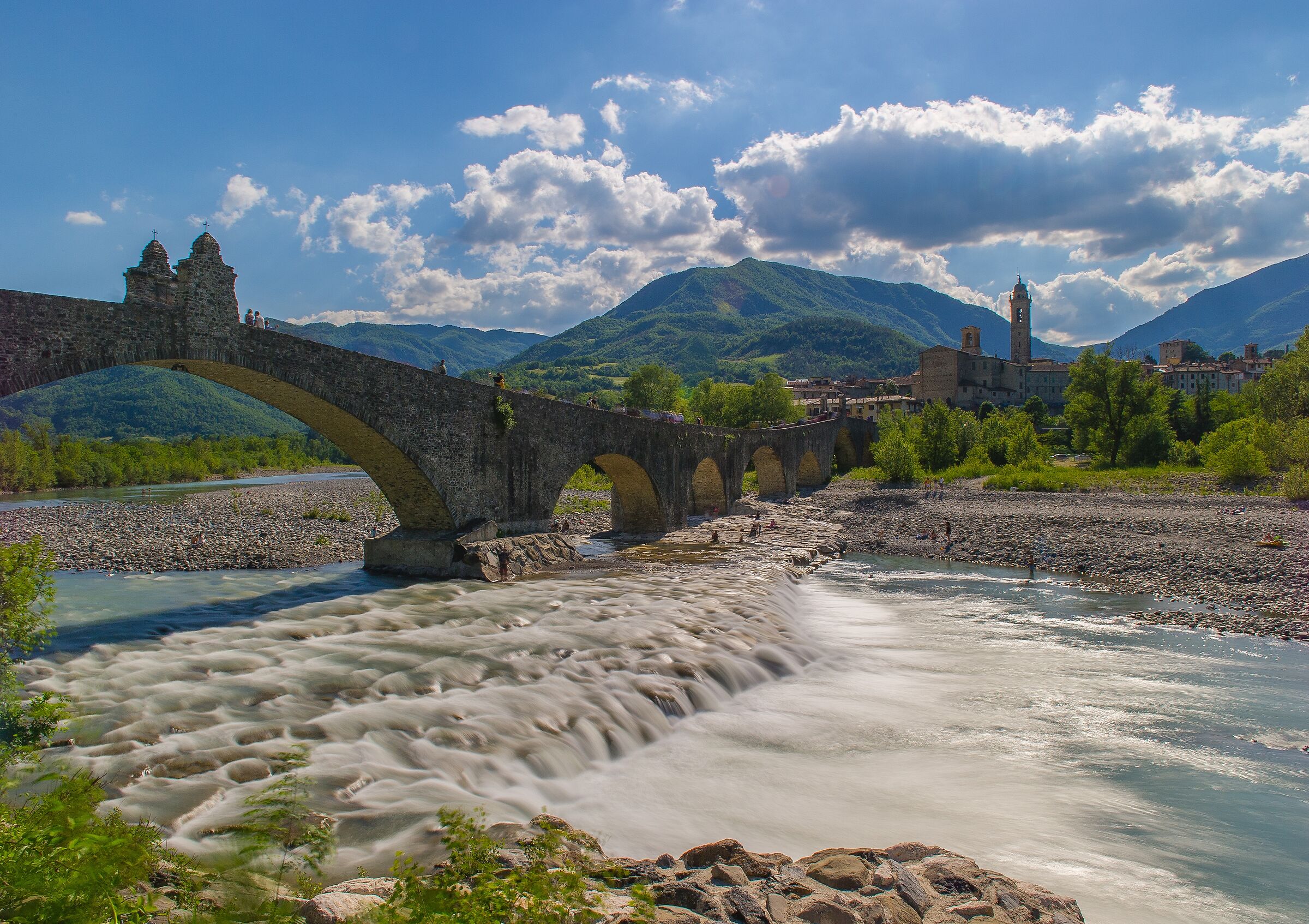 Bobbio Hunchback Bridge