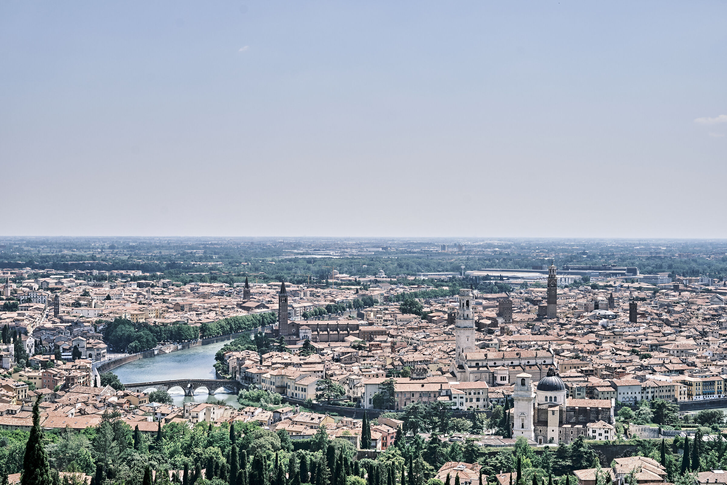 Verona from the Sanctuary of Our Lady of Lourdes