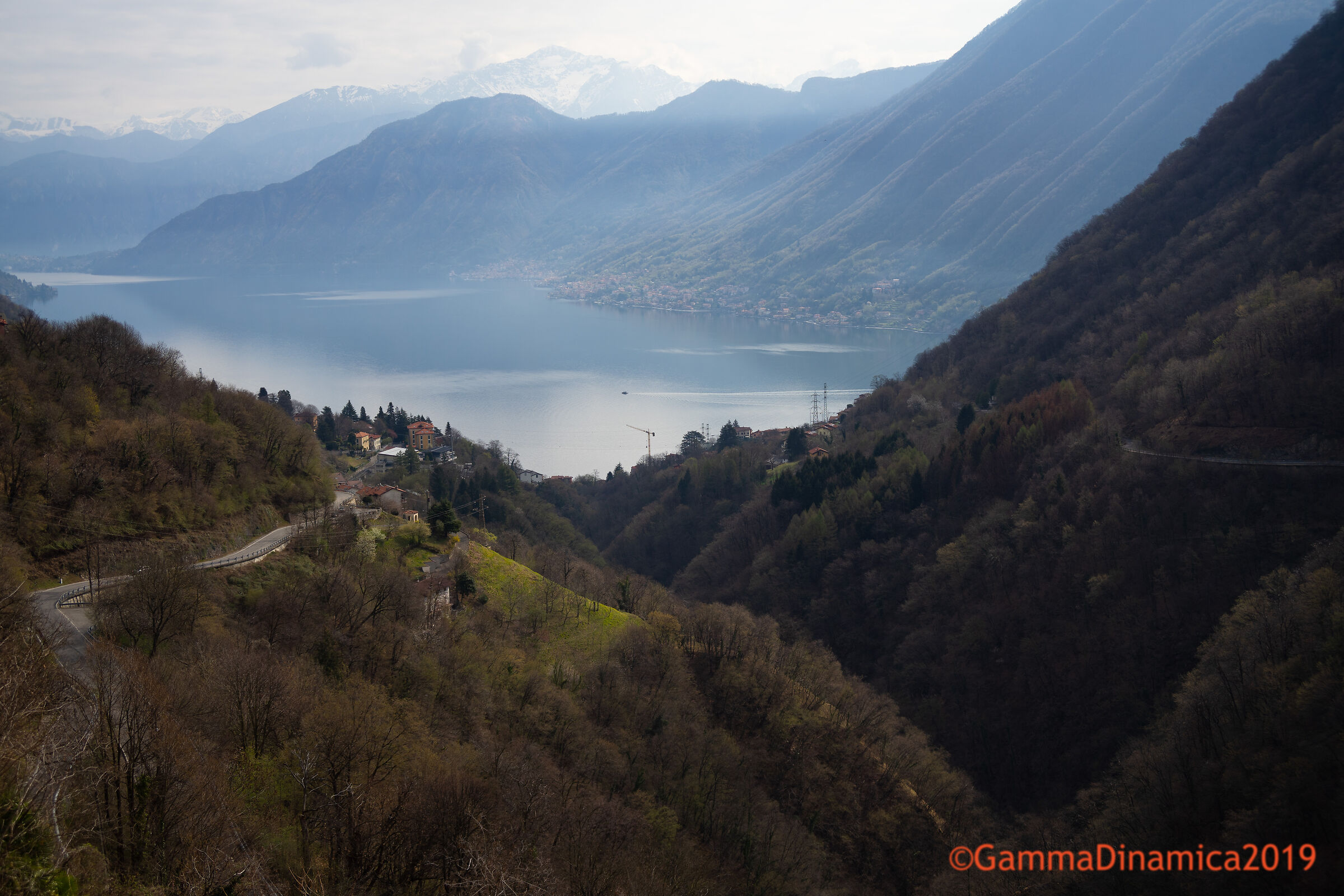 Lago di Como dalla Valle D'intelvi