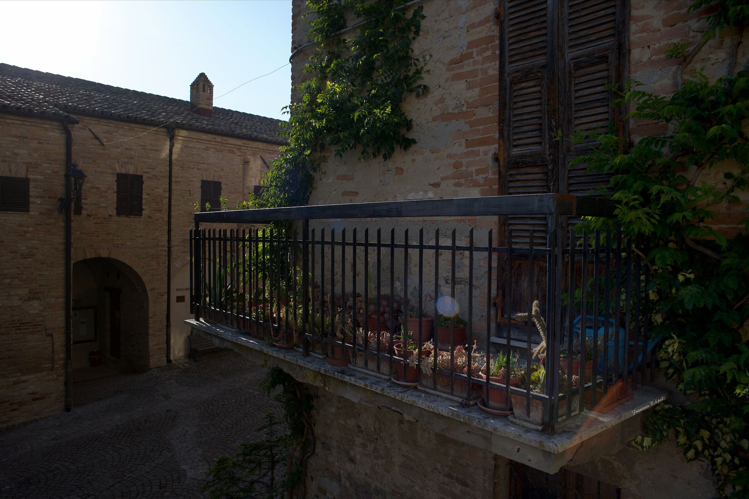 Among the villages of Montefiore Dell'Aso