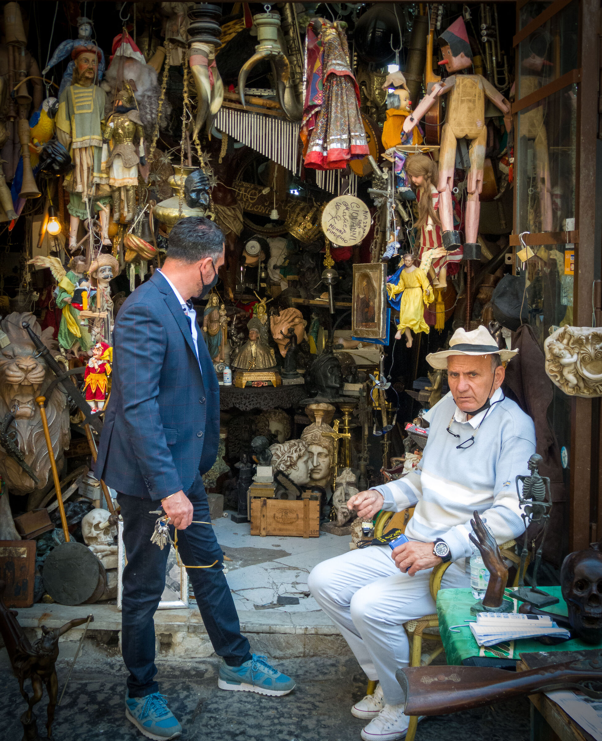 Naples, the rigattiere