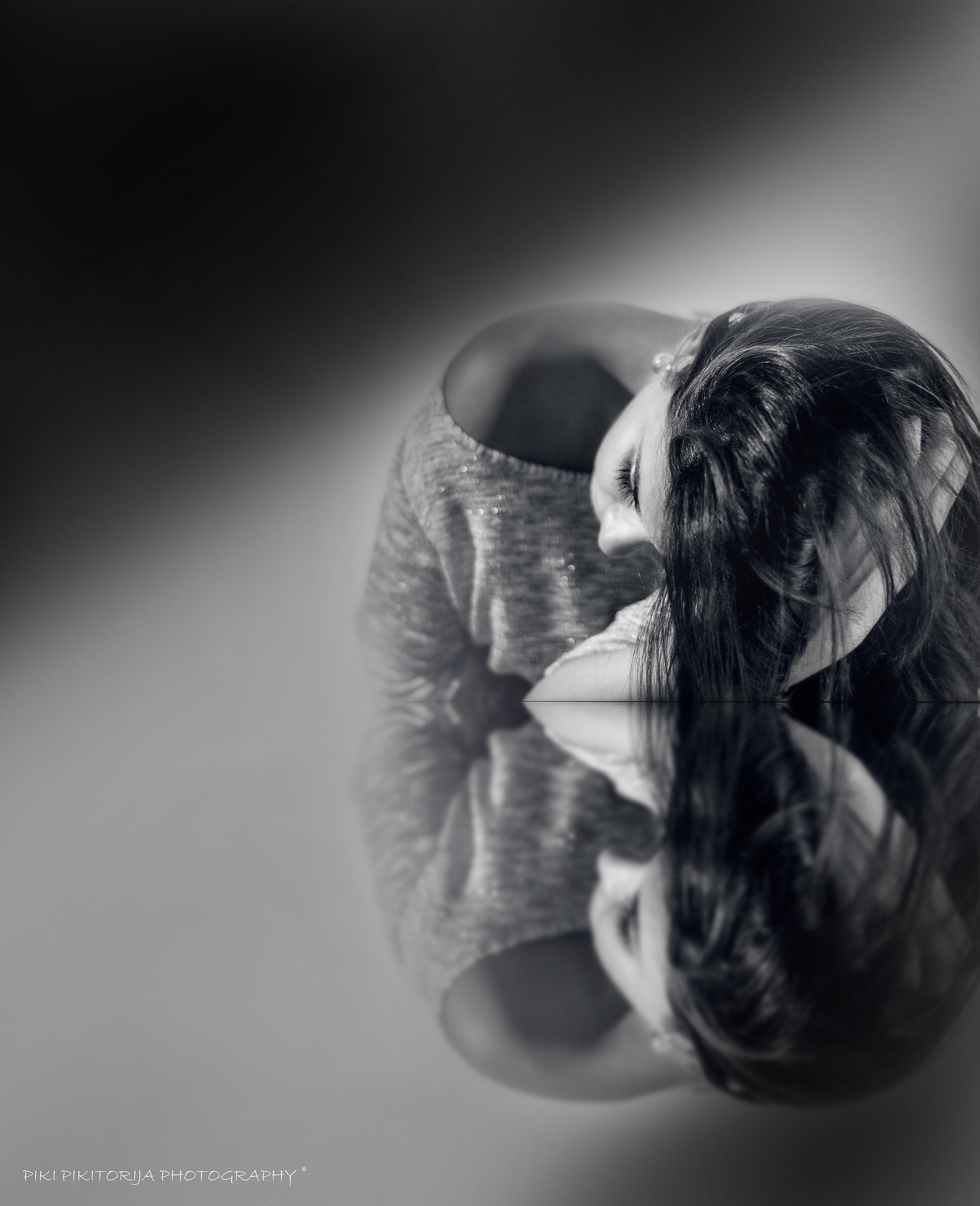 The moment before the crash.