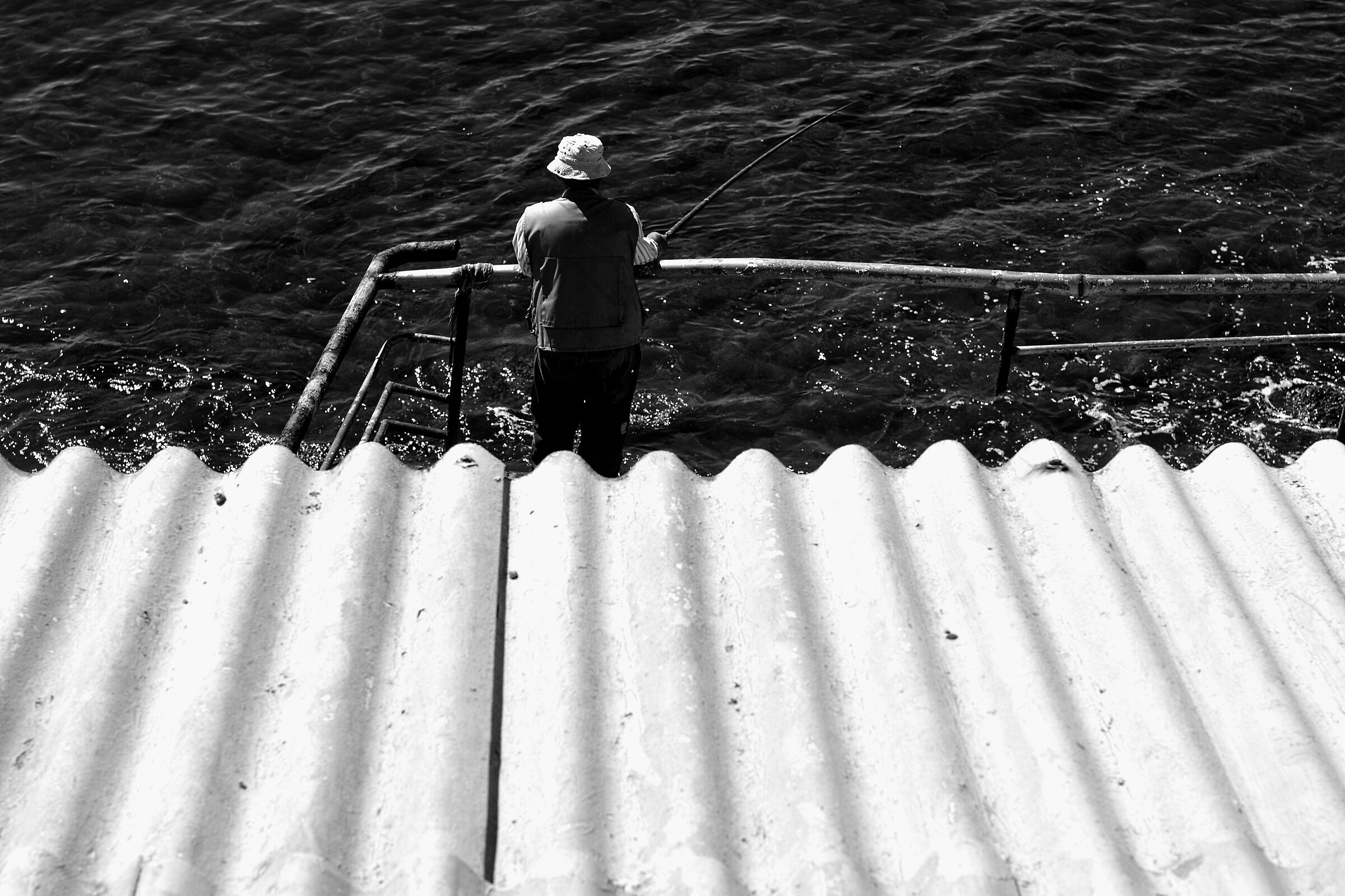The fisherman and the eternit.