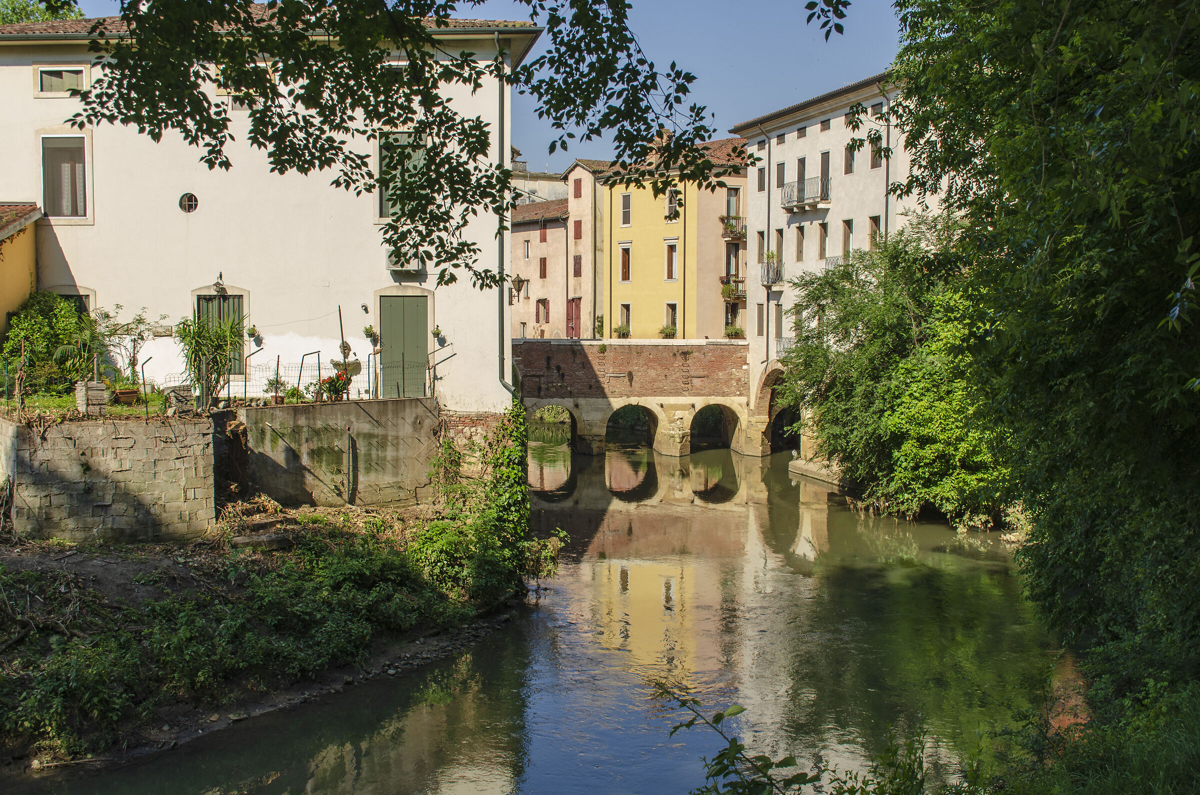 River Retrone in Vicenza