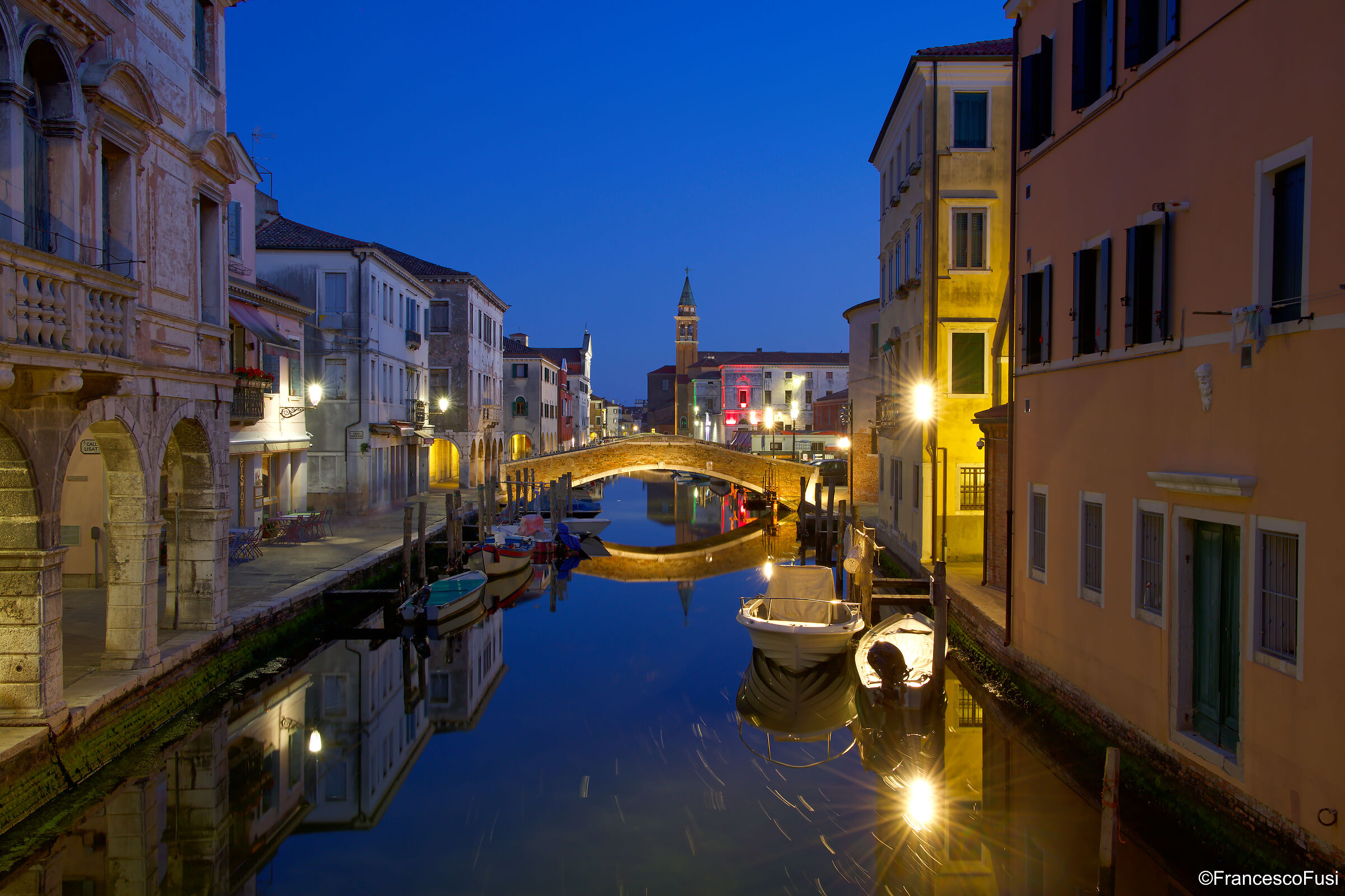 Chioggia: blue time