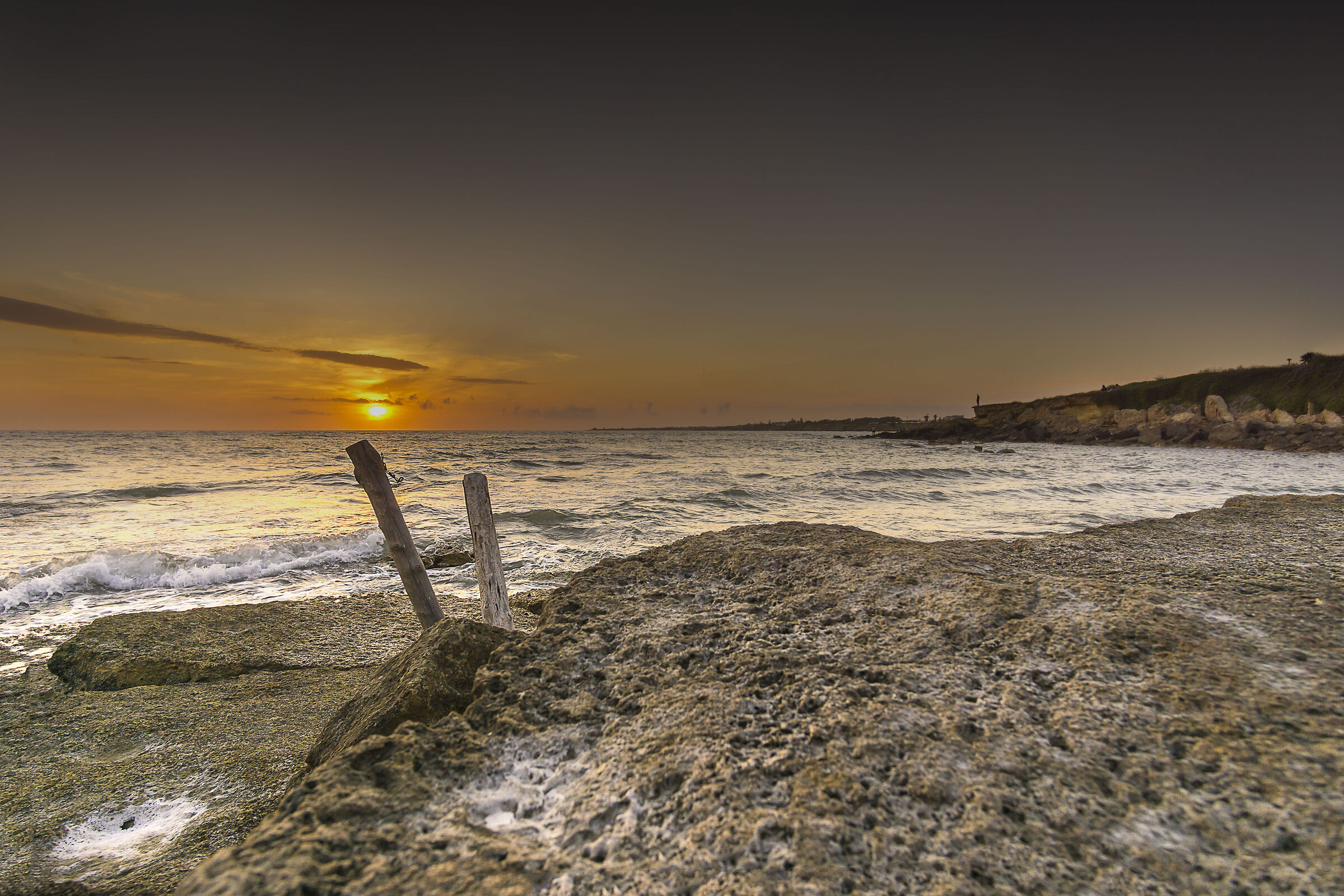 Un tranquillo tramonto a Torre di Mezzo....