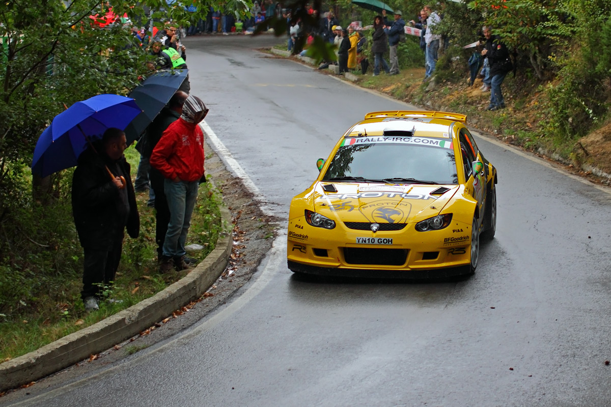 Rally Sanremo 2010 24/09/2010 Gilles Panizzi on Proton