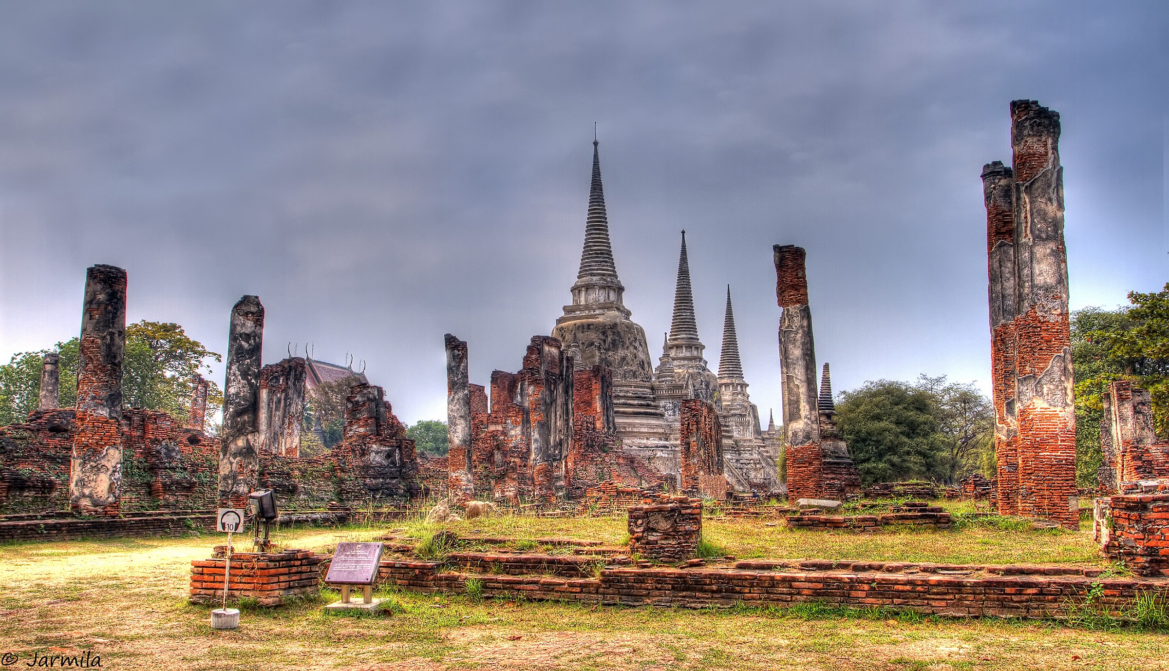 Wat Phra Sri Sanpetch, the historic temple in Ayutthaya