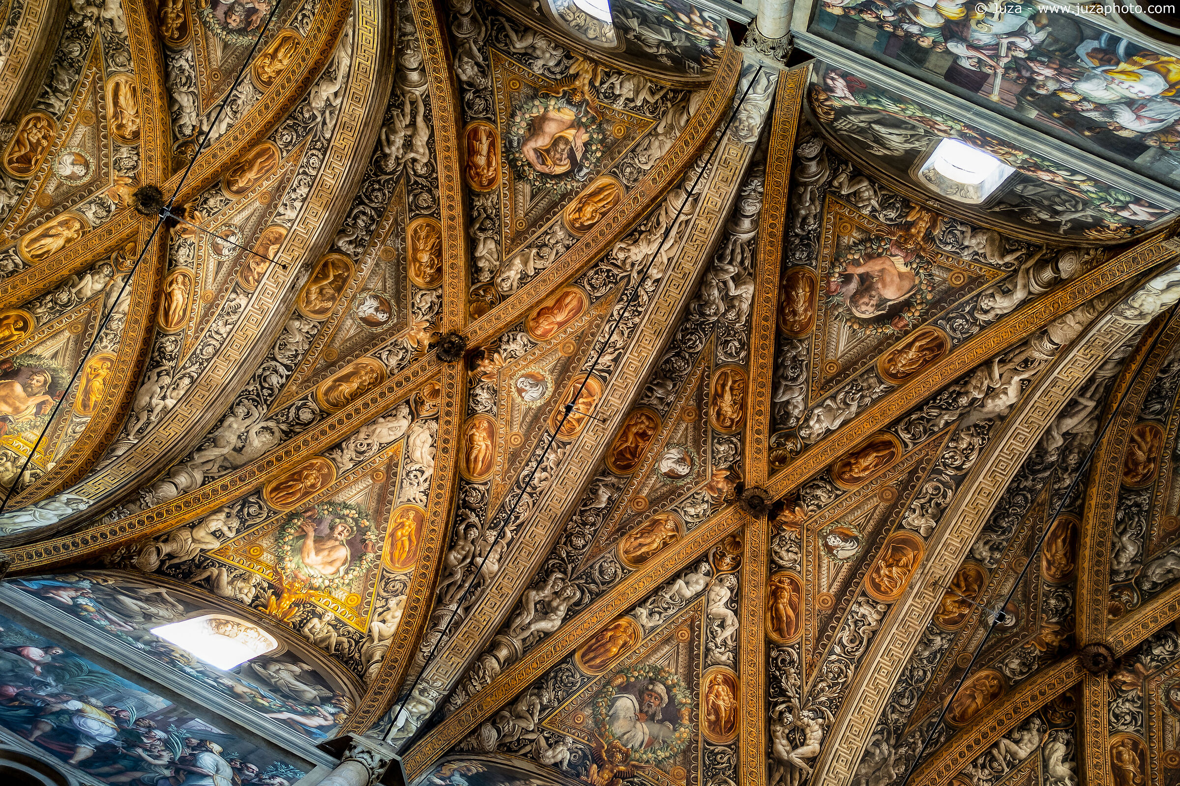 La volta del duomo di Parma