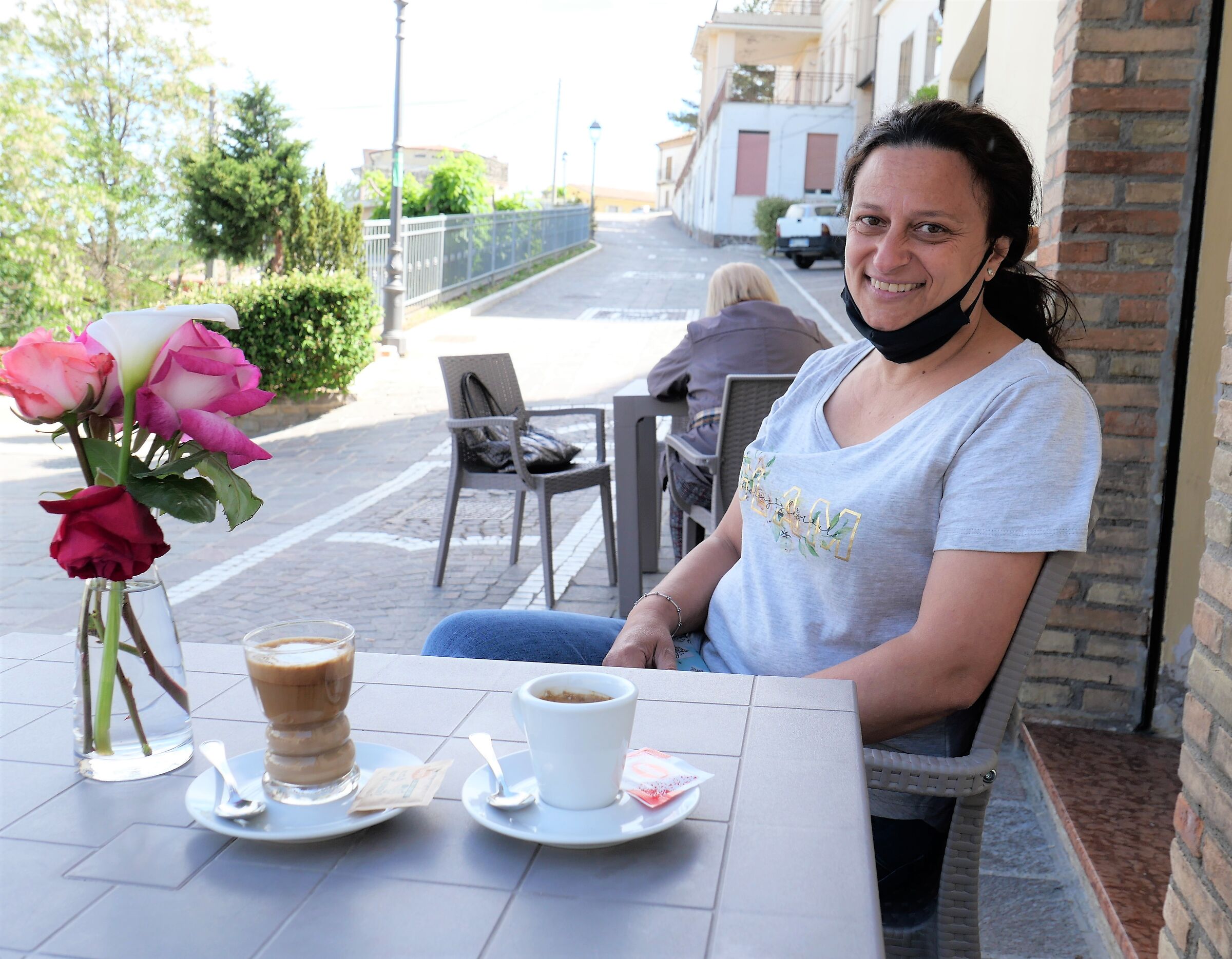 Un vetrino con ex Fanciulla in Fiore!