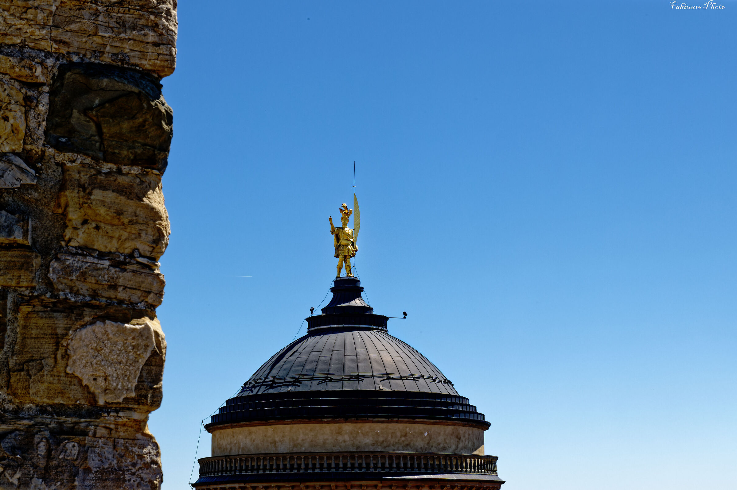 S. Alessandro protects Bergamo from above
