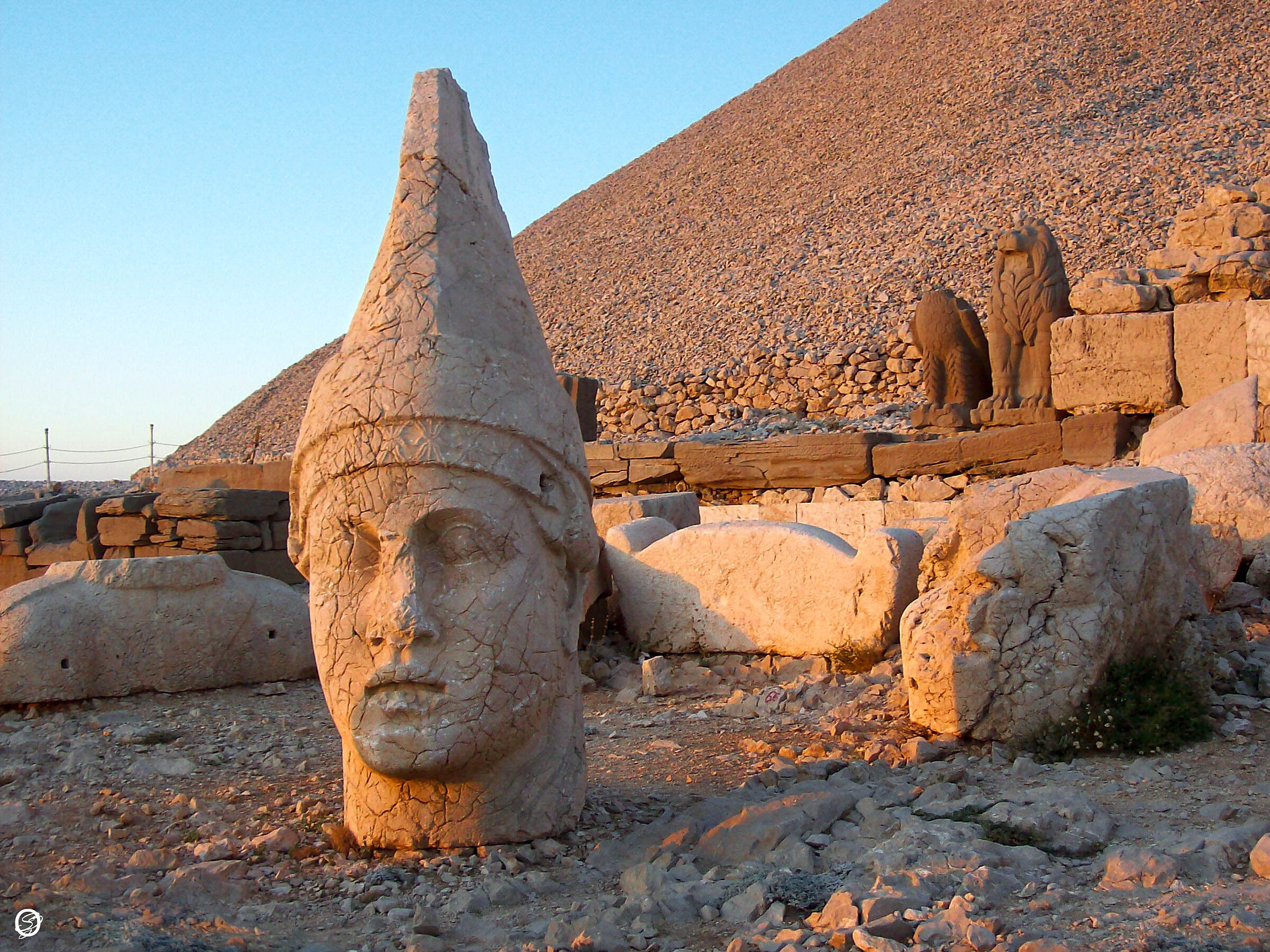 Tramonto al Nemrut Daği, Turchia