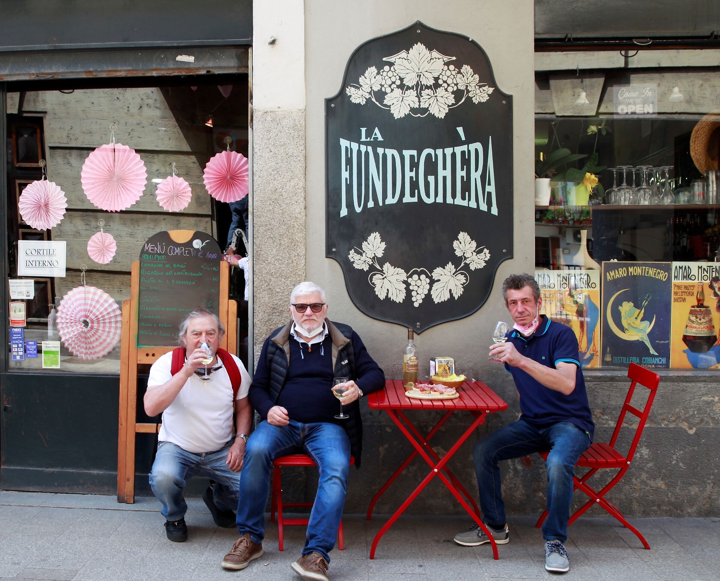 a toast to the Tour of Italy