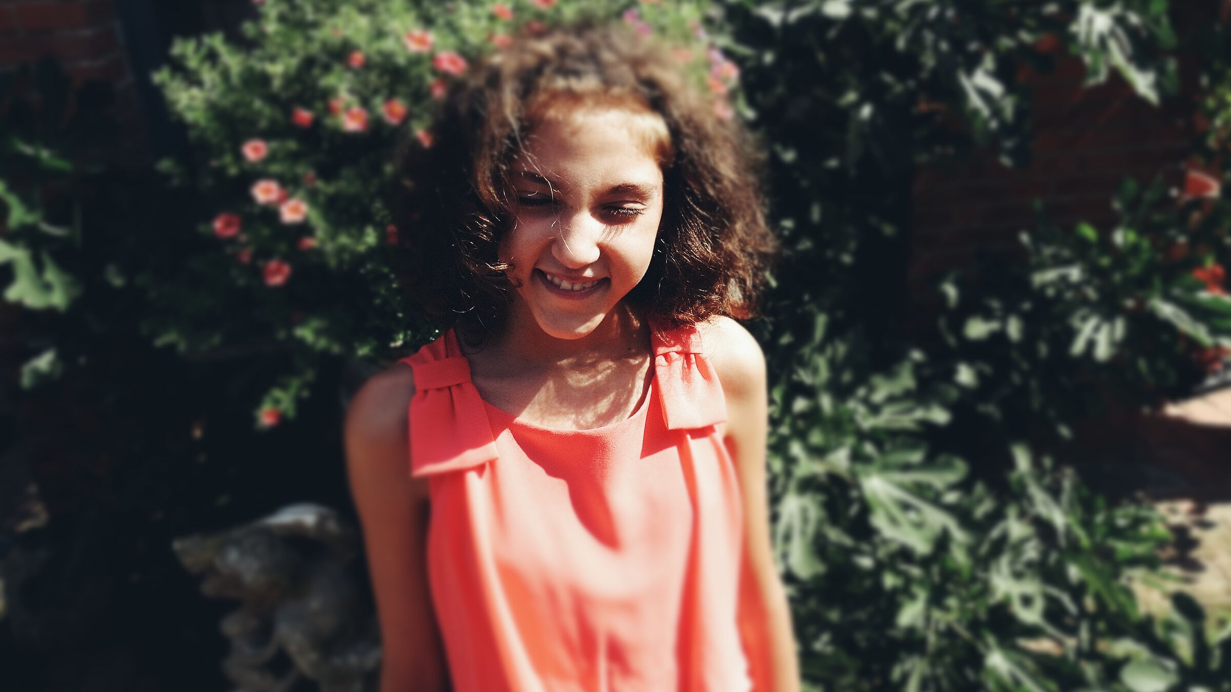 Innocent smile