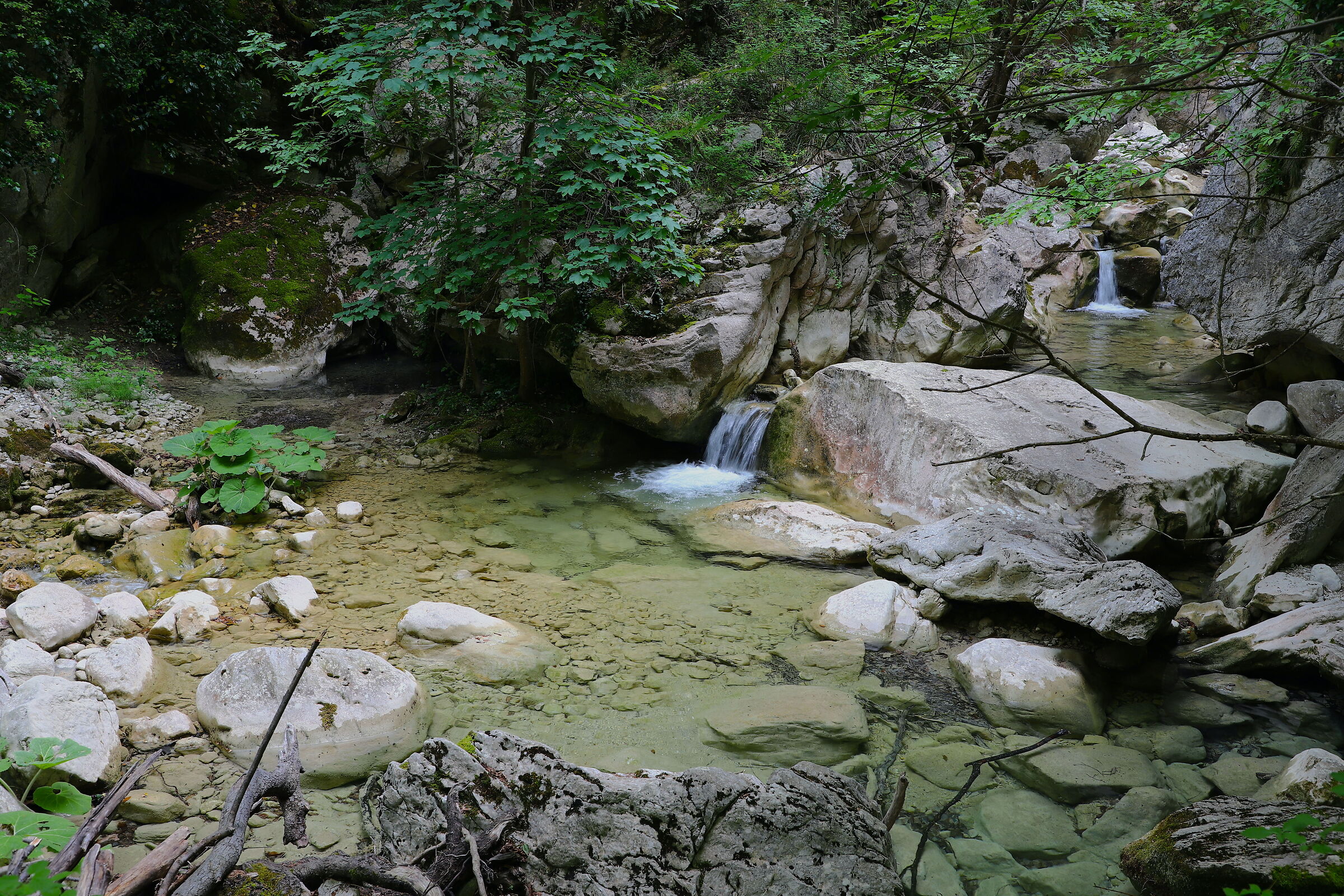 Hidden streams in Abruzzo