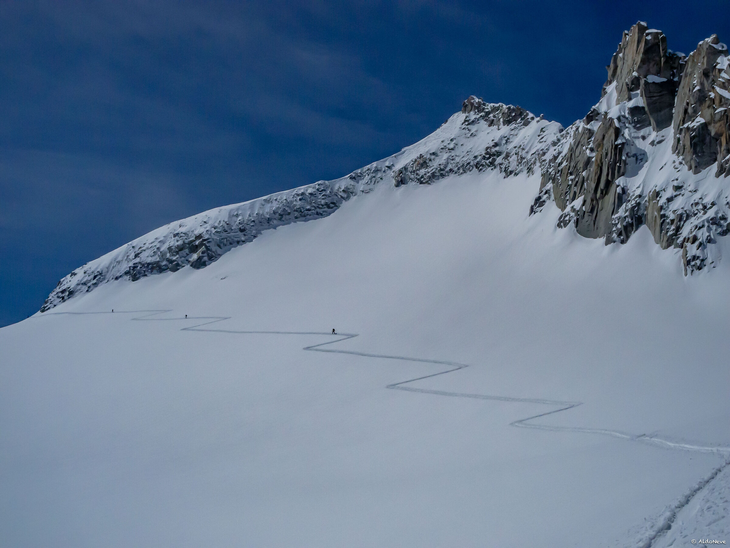 Strano procedere.. verso il Cavento.