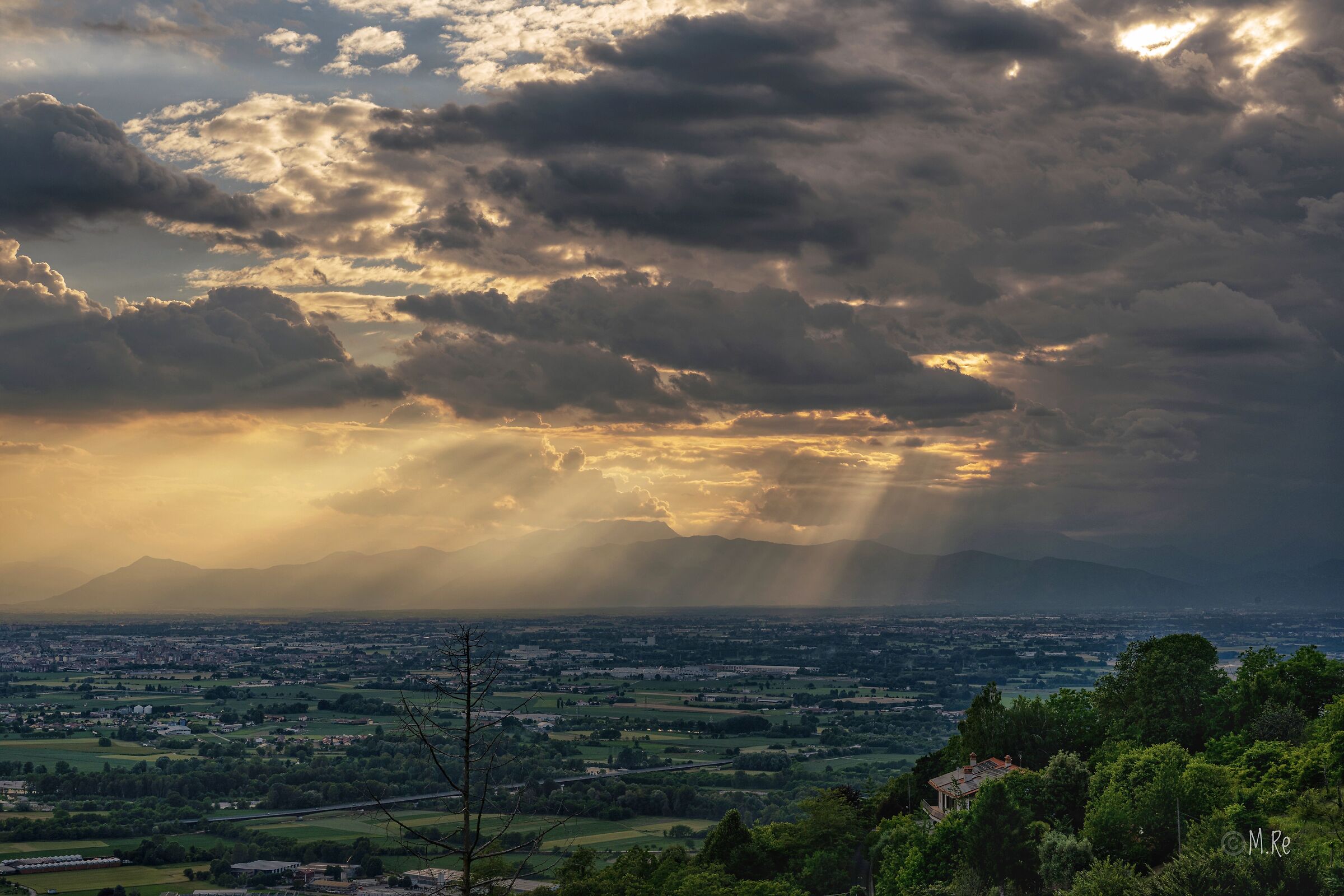 Veduta da San Raffaele Cimena Alto