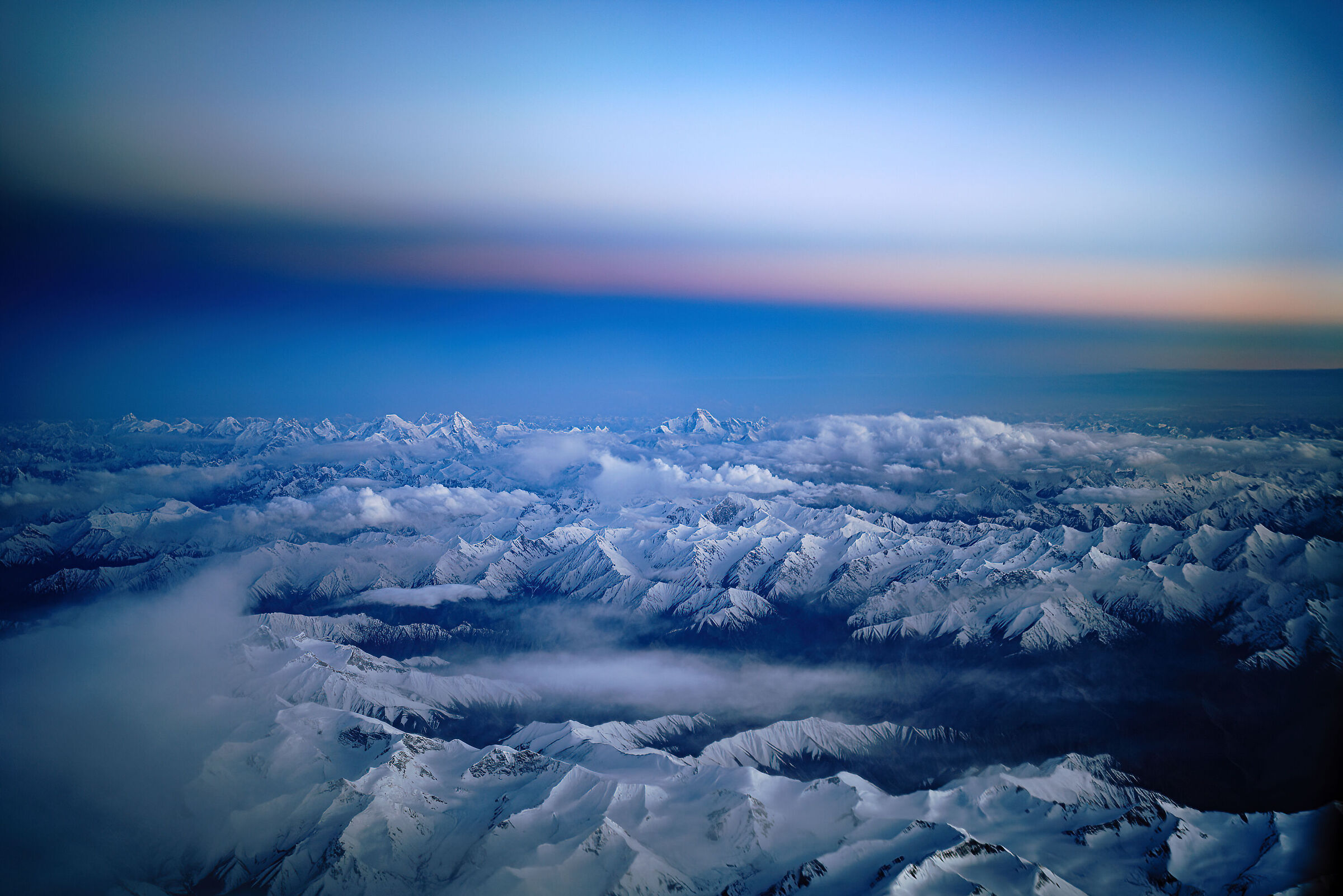 Night shift over Karakoram