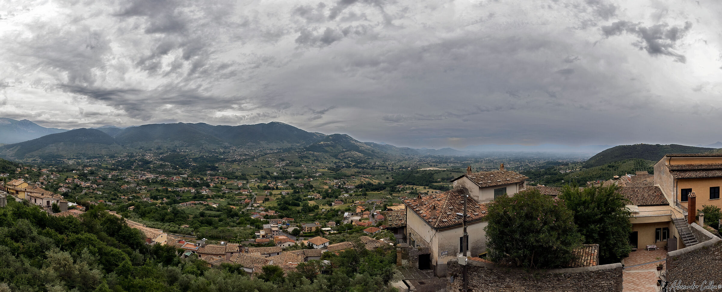 Panoramica dalle mura ciclopiche di Alatri
