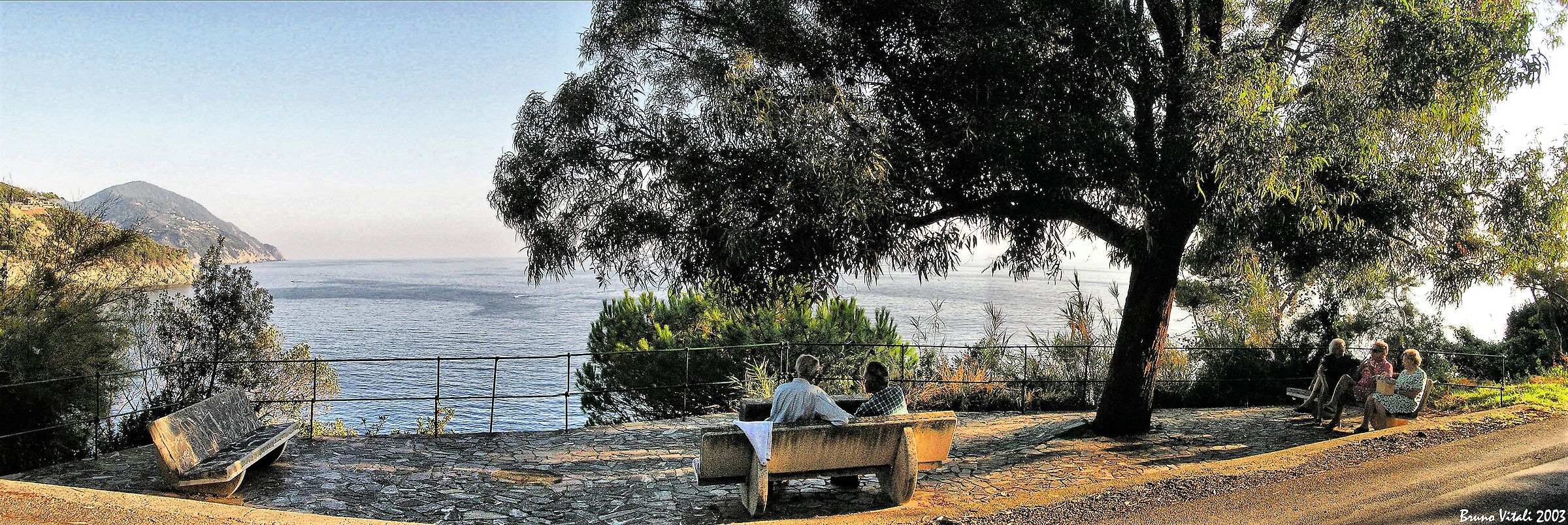 Bonassola - Strada alla Madonnina della Punta